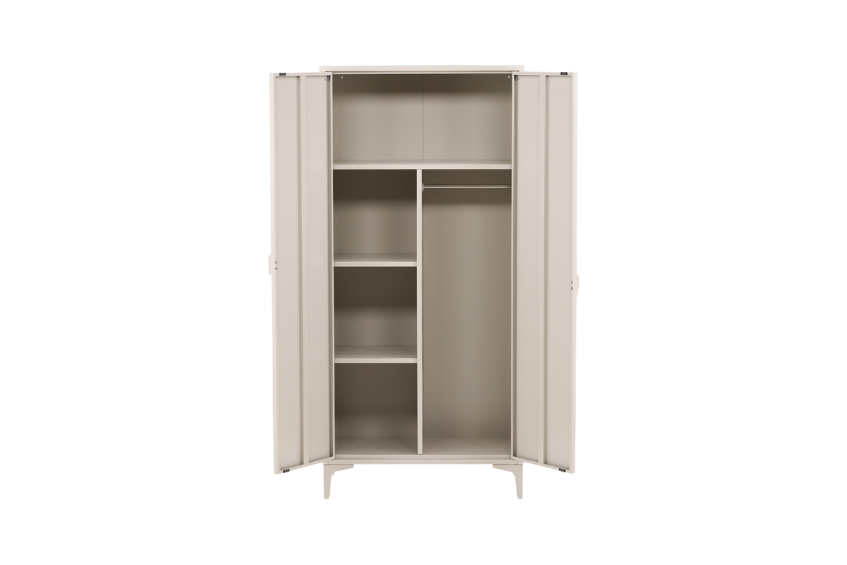 Piring Wardrobe Steel Beige