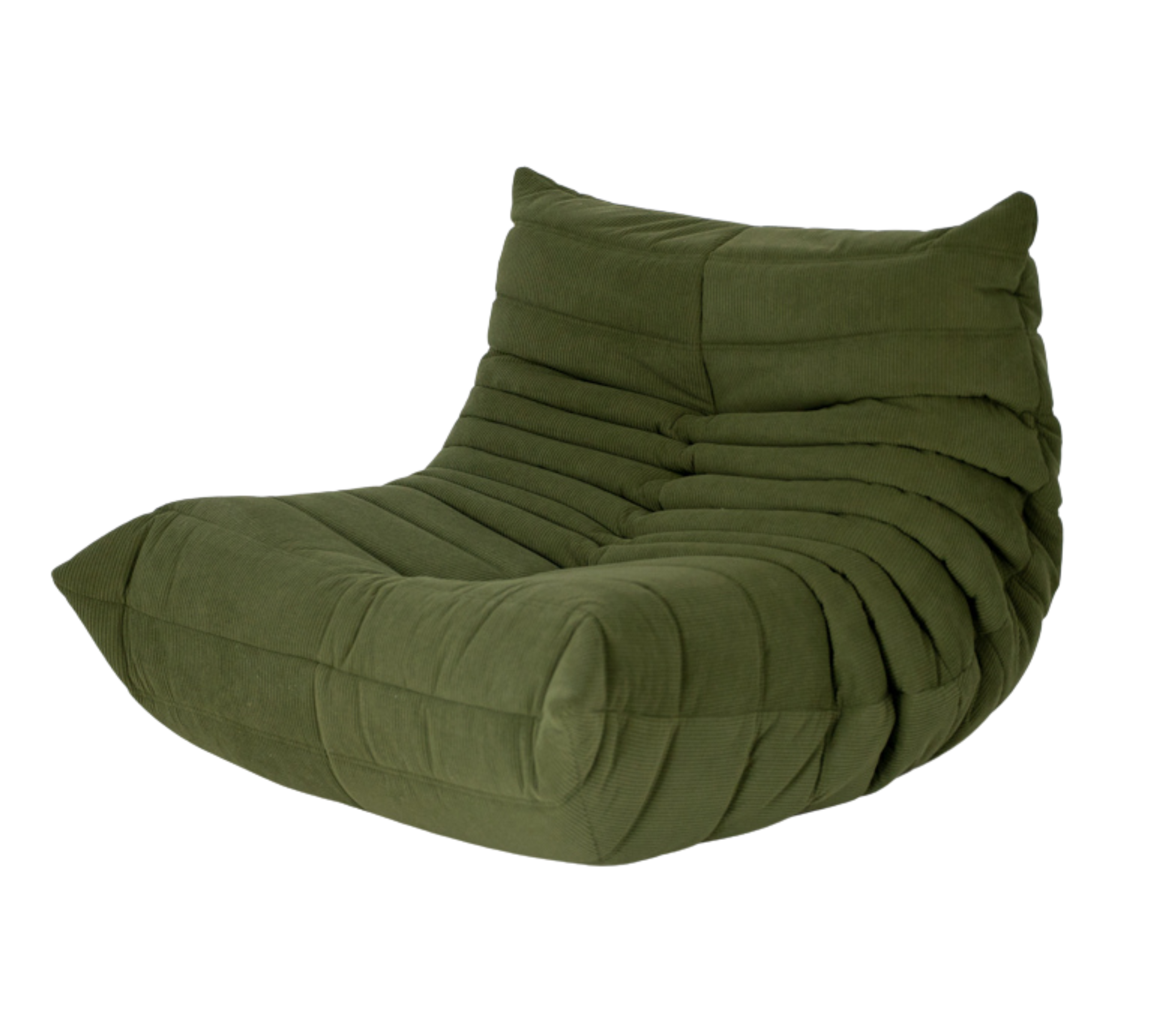 Togo Lounge Set 5-piece Corduroy Sage Green