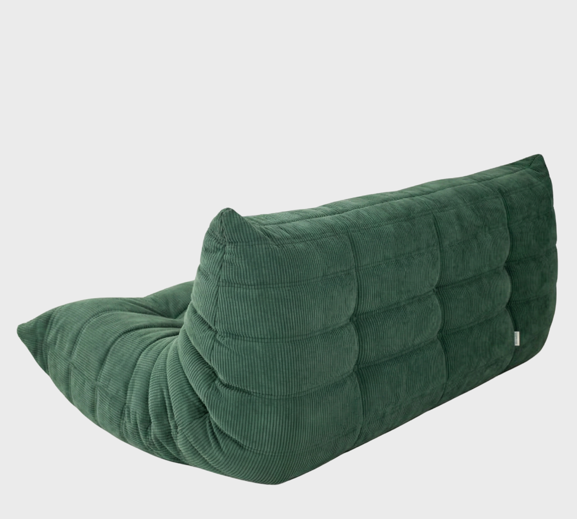 Togo Sofa 3-Sitzer Cord Tannengrün