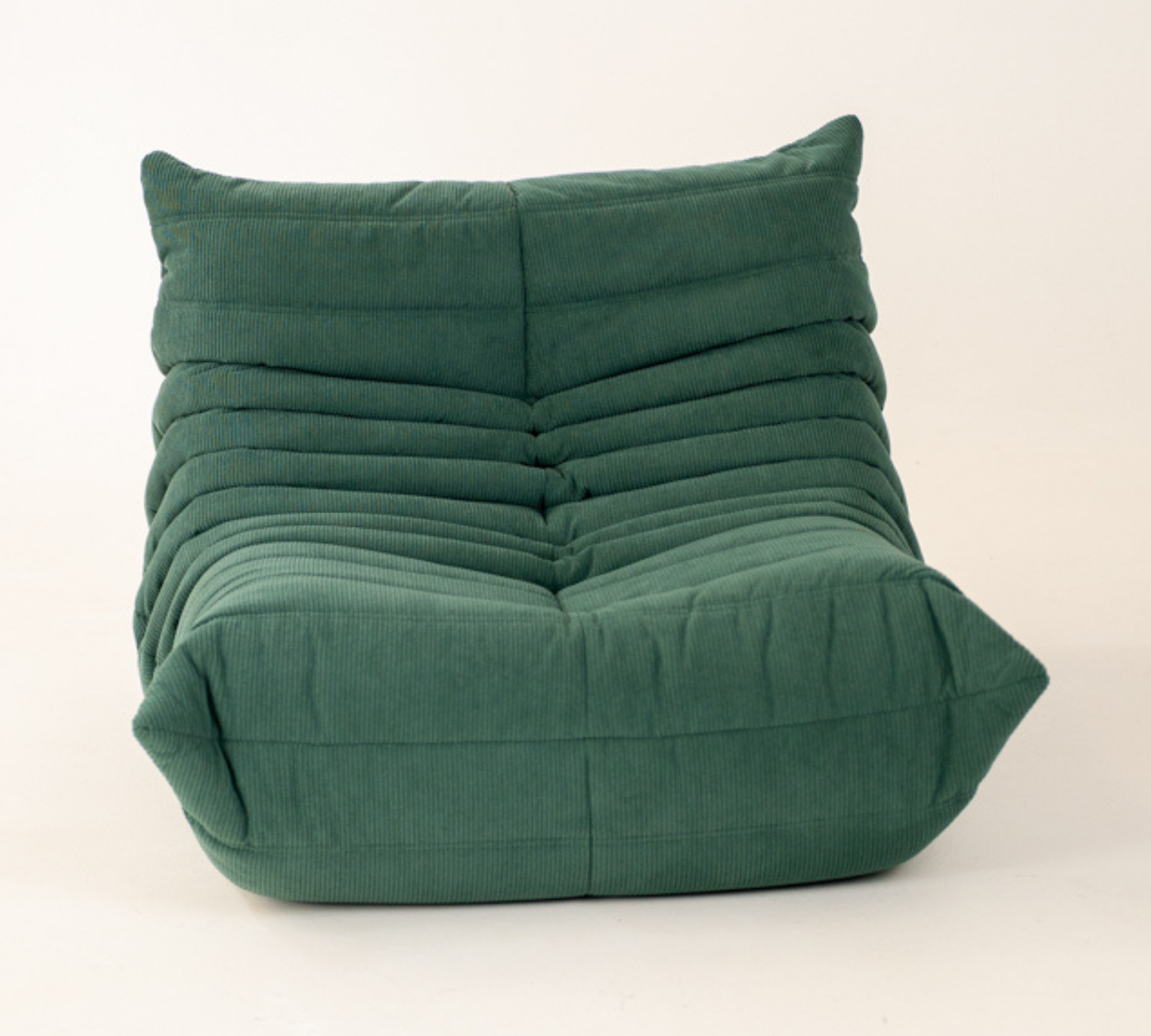 Togo Sessel Cord Tannengrün