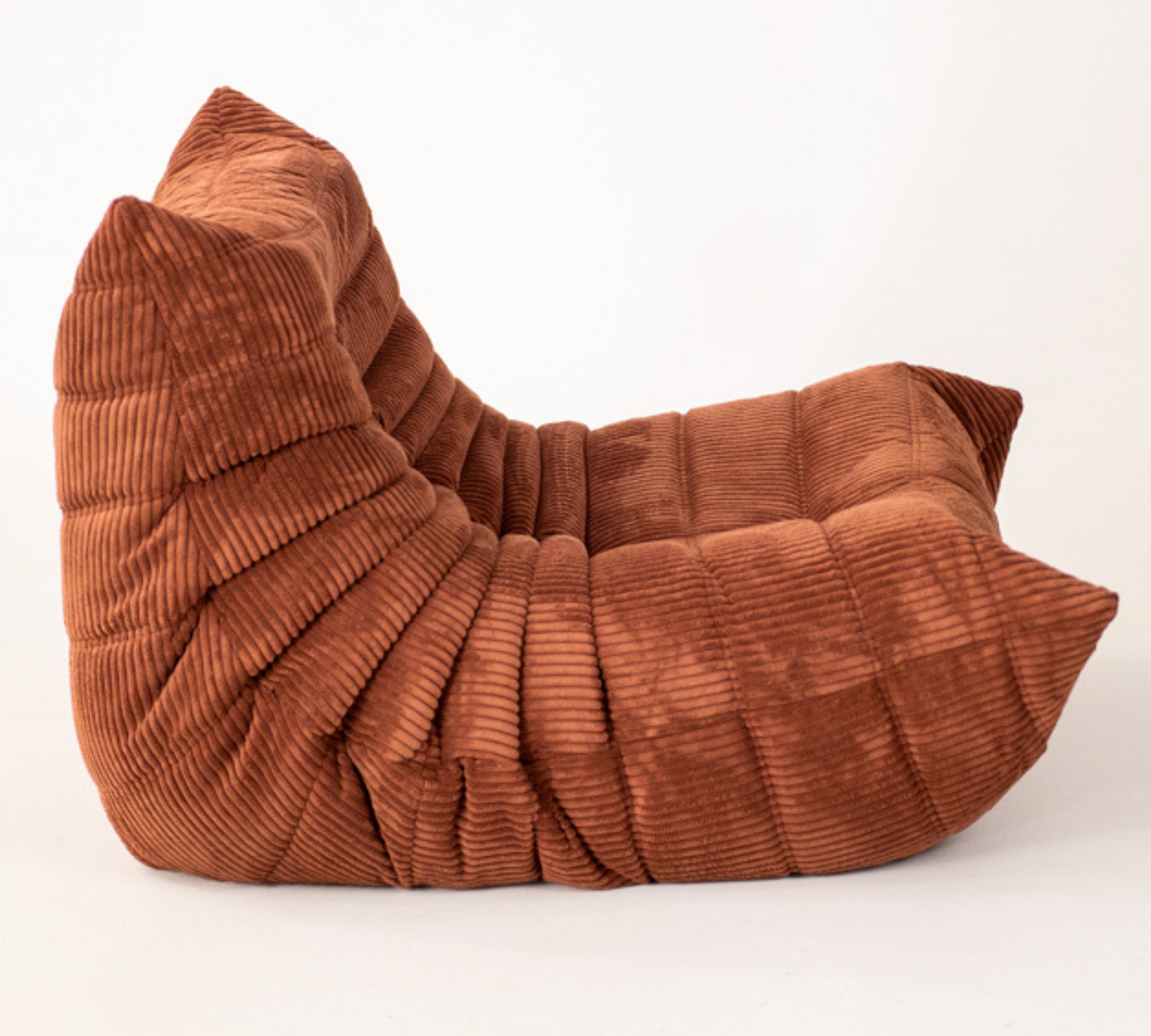 Togo Sessel Cord Umber
