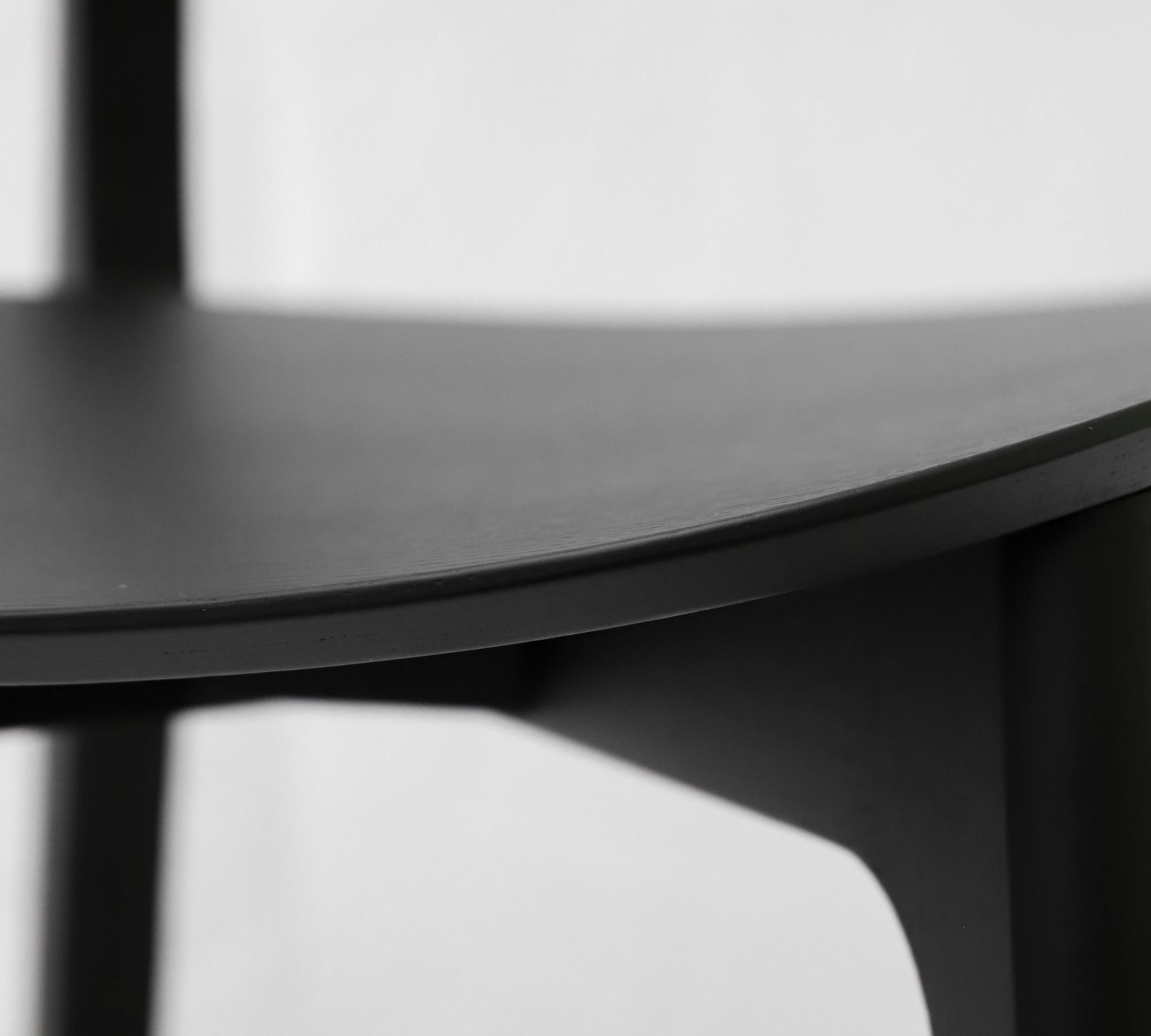 2x Gem Chair Wood Black