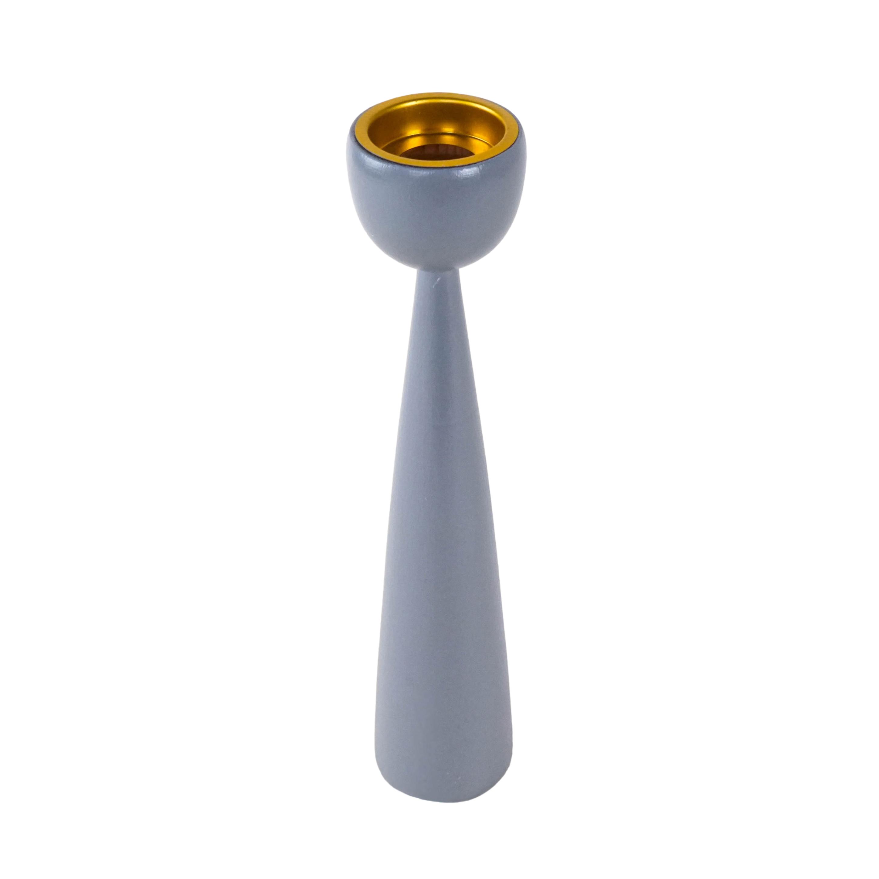 Candlestick 1970s Grey