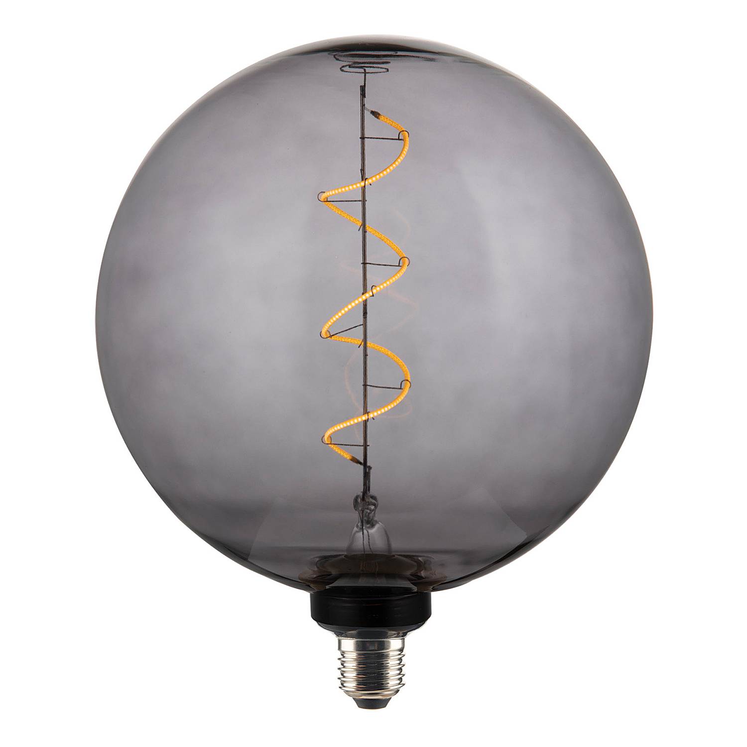 Globe Leuchtmittel Eisen Glas Schwarz