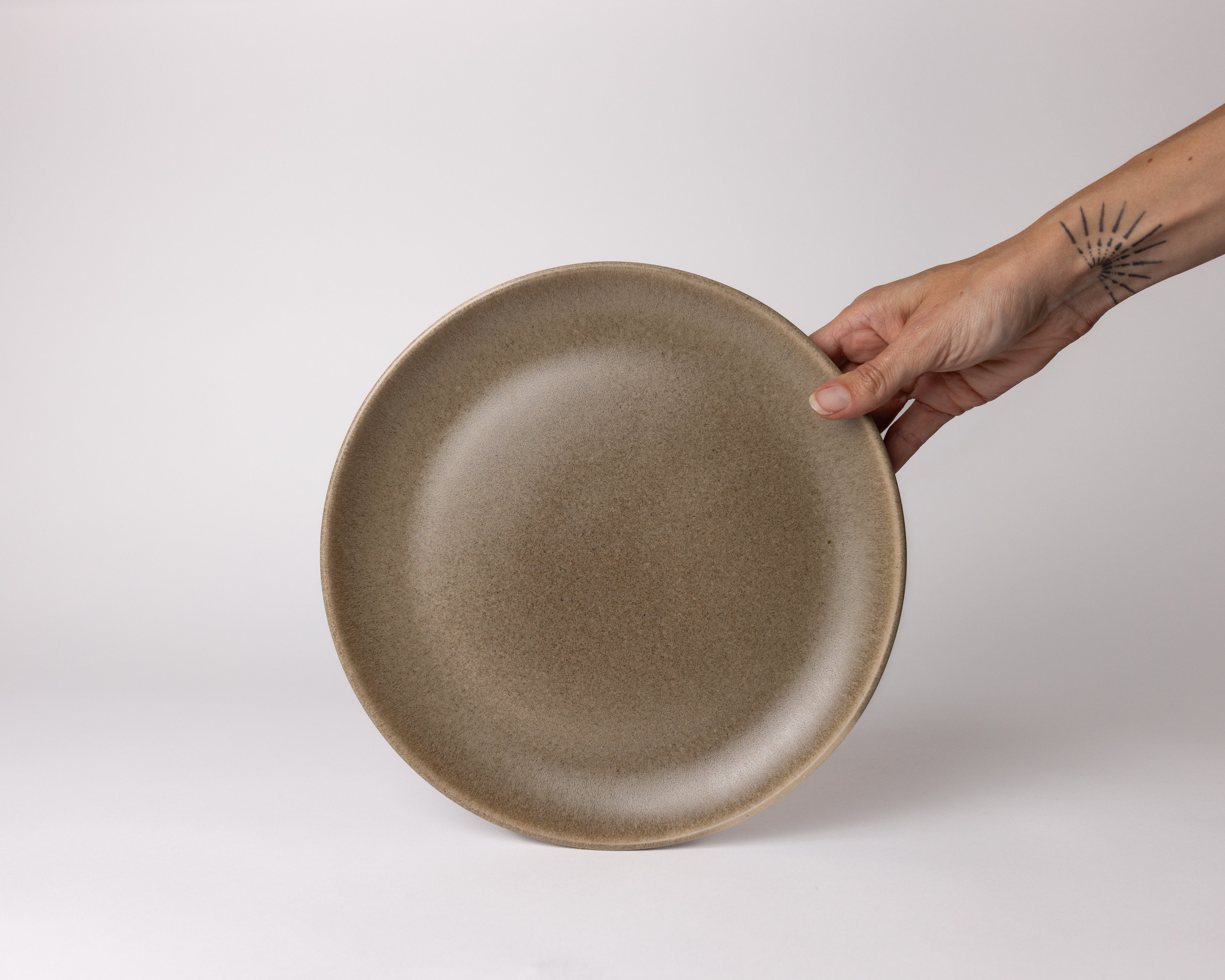 2x Piatti piani in ceramica On The Rocks 27,5 cm