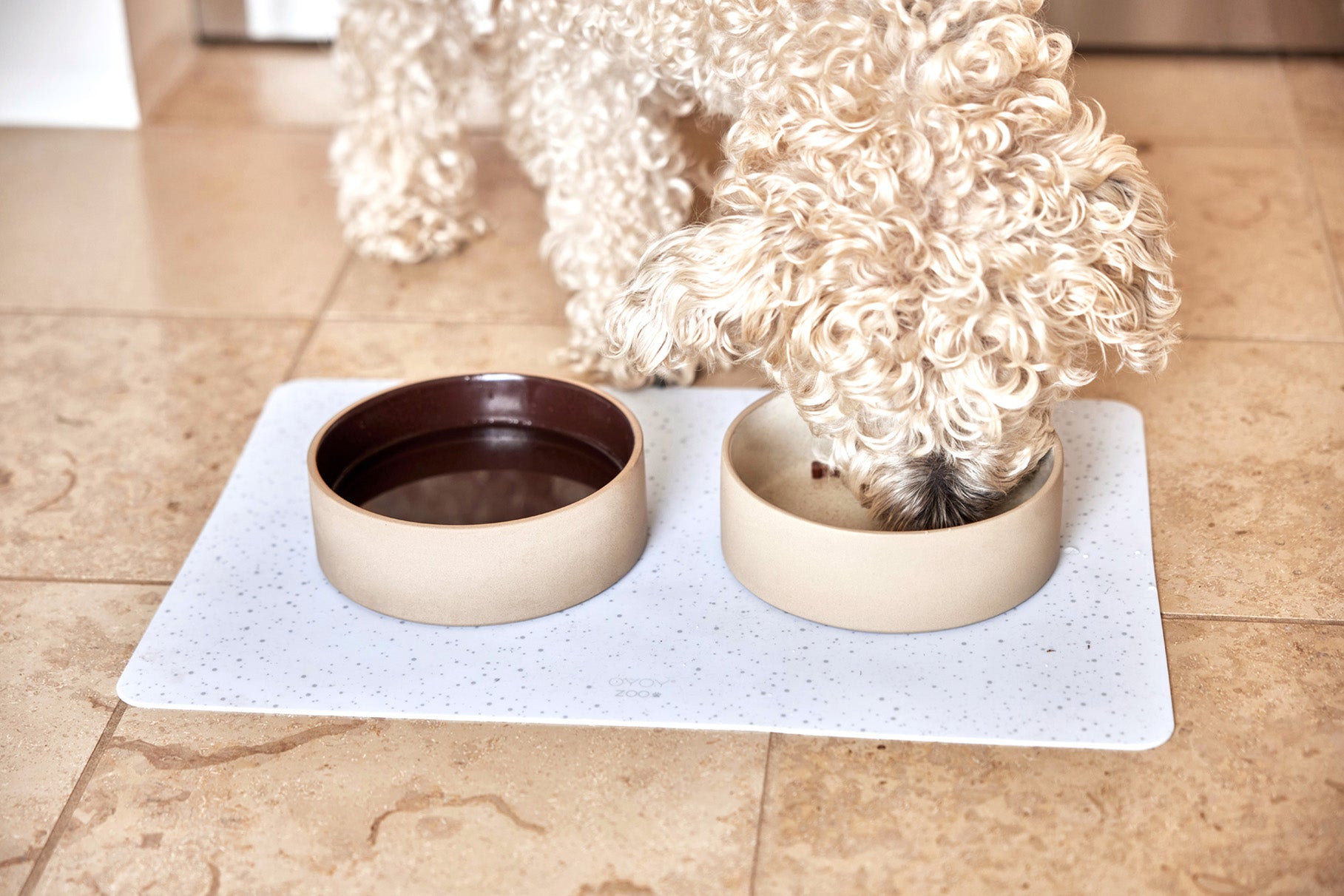 Koko Hunde-Futtermatte Silikon Blau