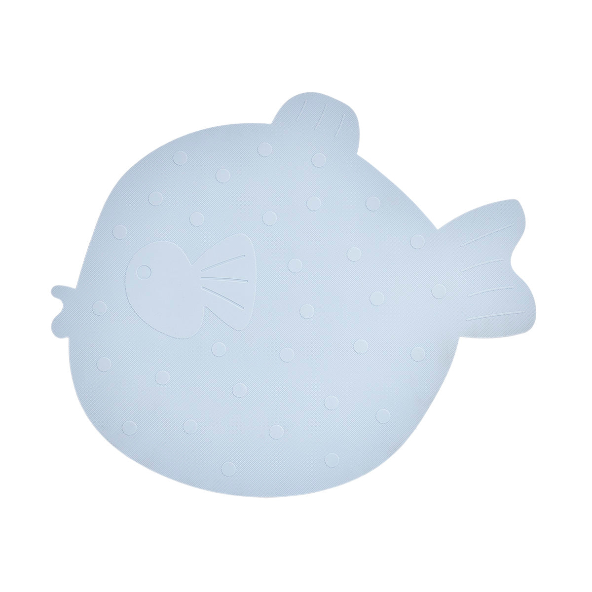Little Finn Bath Mat Silicone Blue