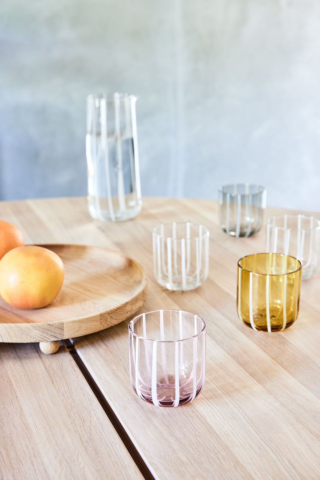 Set di 2 bicchieri Mizu rosa