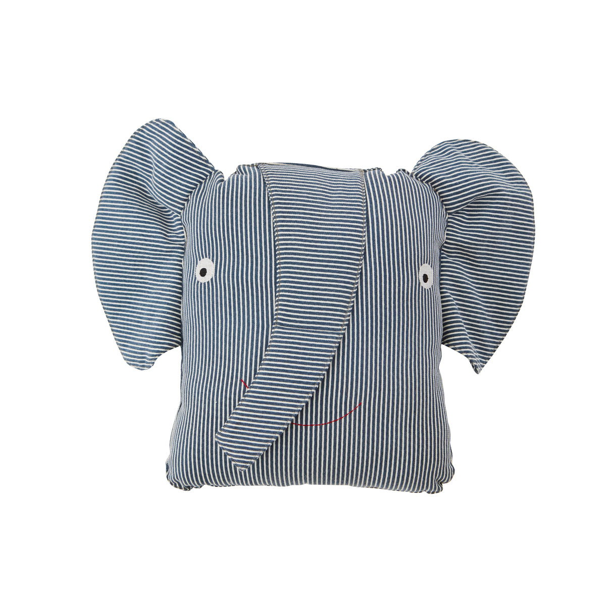 Erik Elephant Plush Toy Organic Cotton Blue