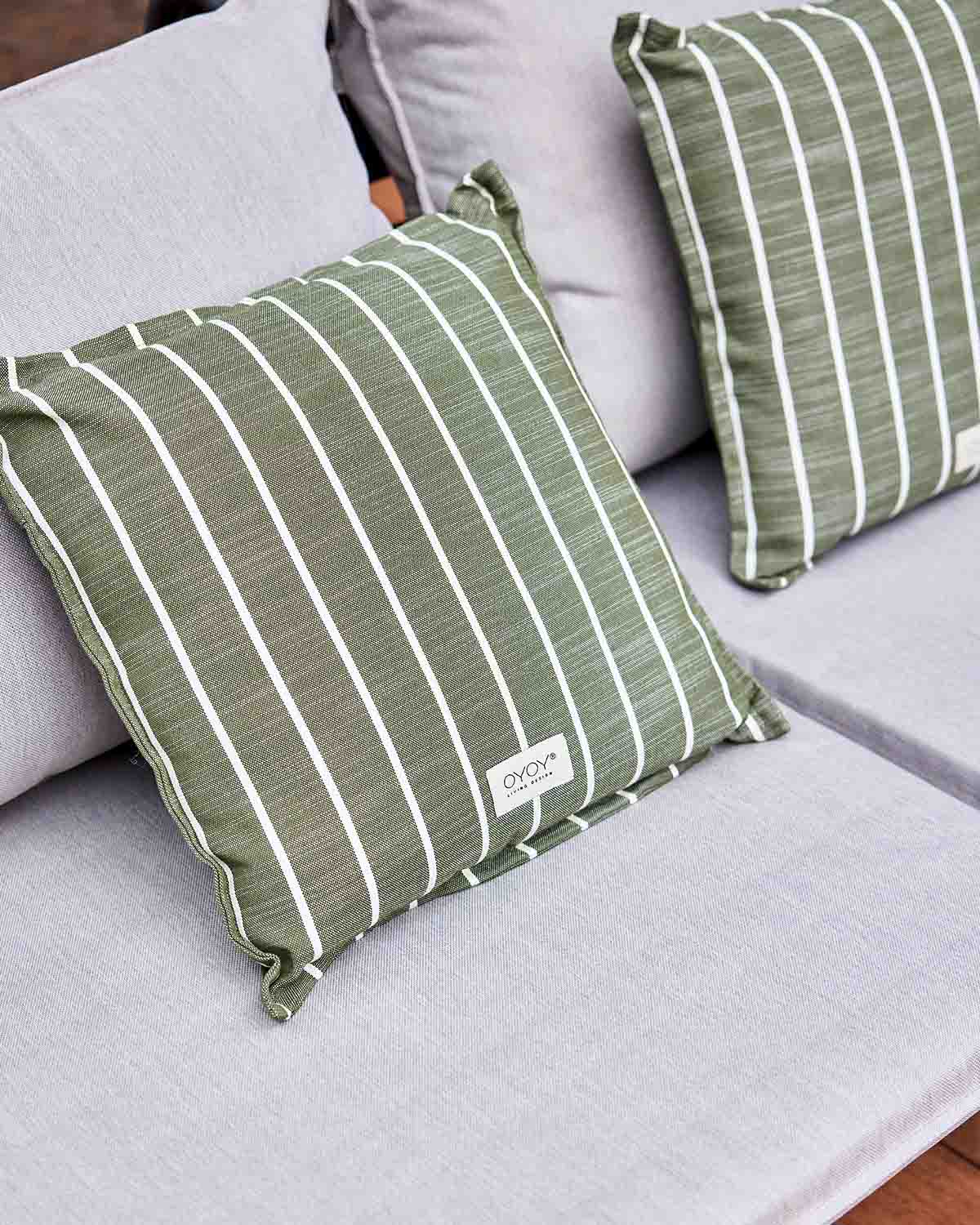 Kyoto Outdoor-Kissen Textil Grün