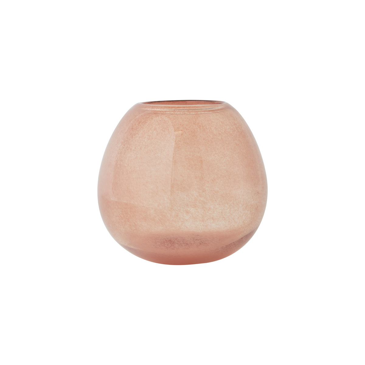 Lasi Vase Medium Glas Taupe