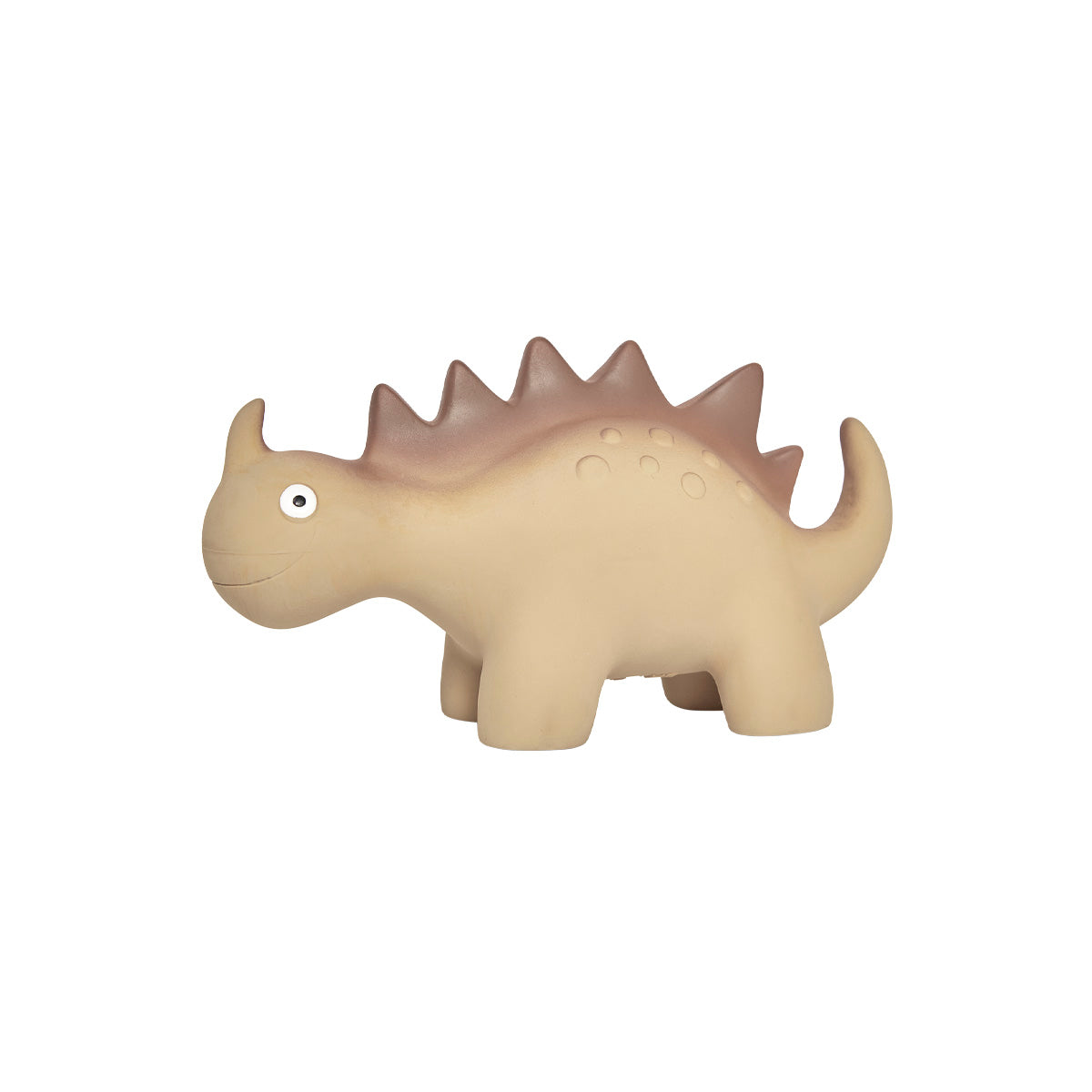 Billy Dino Teething Ring Rubber Brown