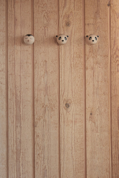Mini Koala Hook Wood Natural