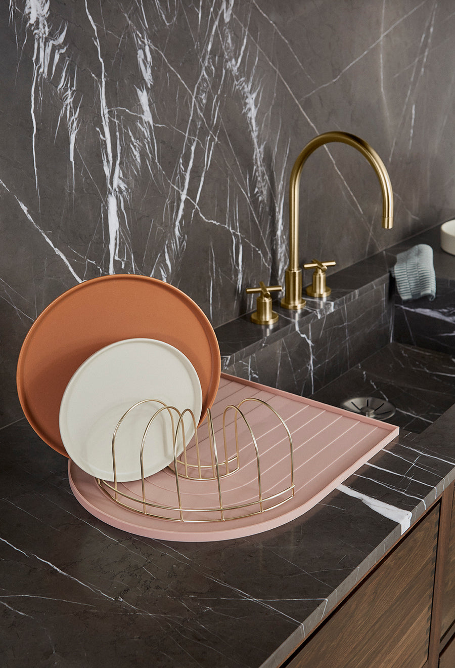 Dish Drainer Pink