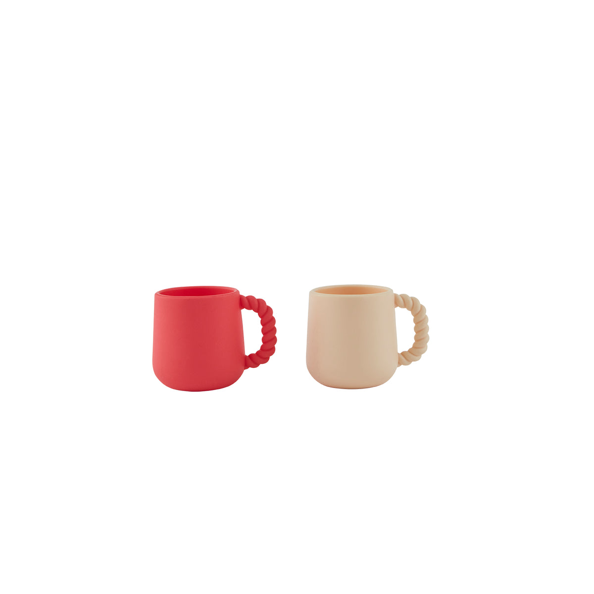 2x Mellow Cup Silicone Red