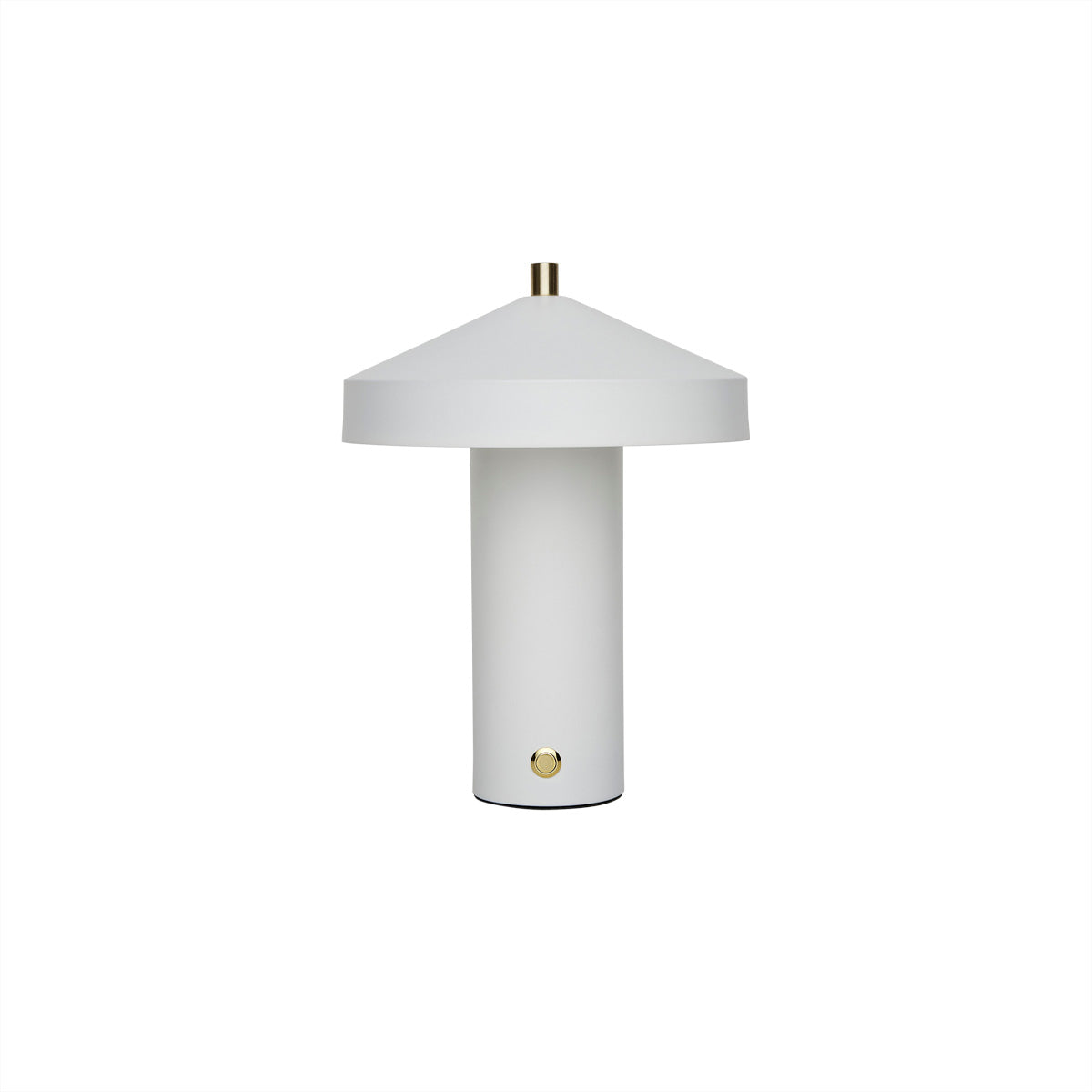 Hatto LED-Tischlampe Stahl Weiß