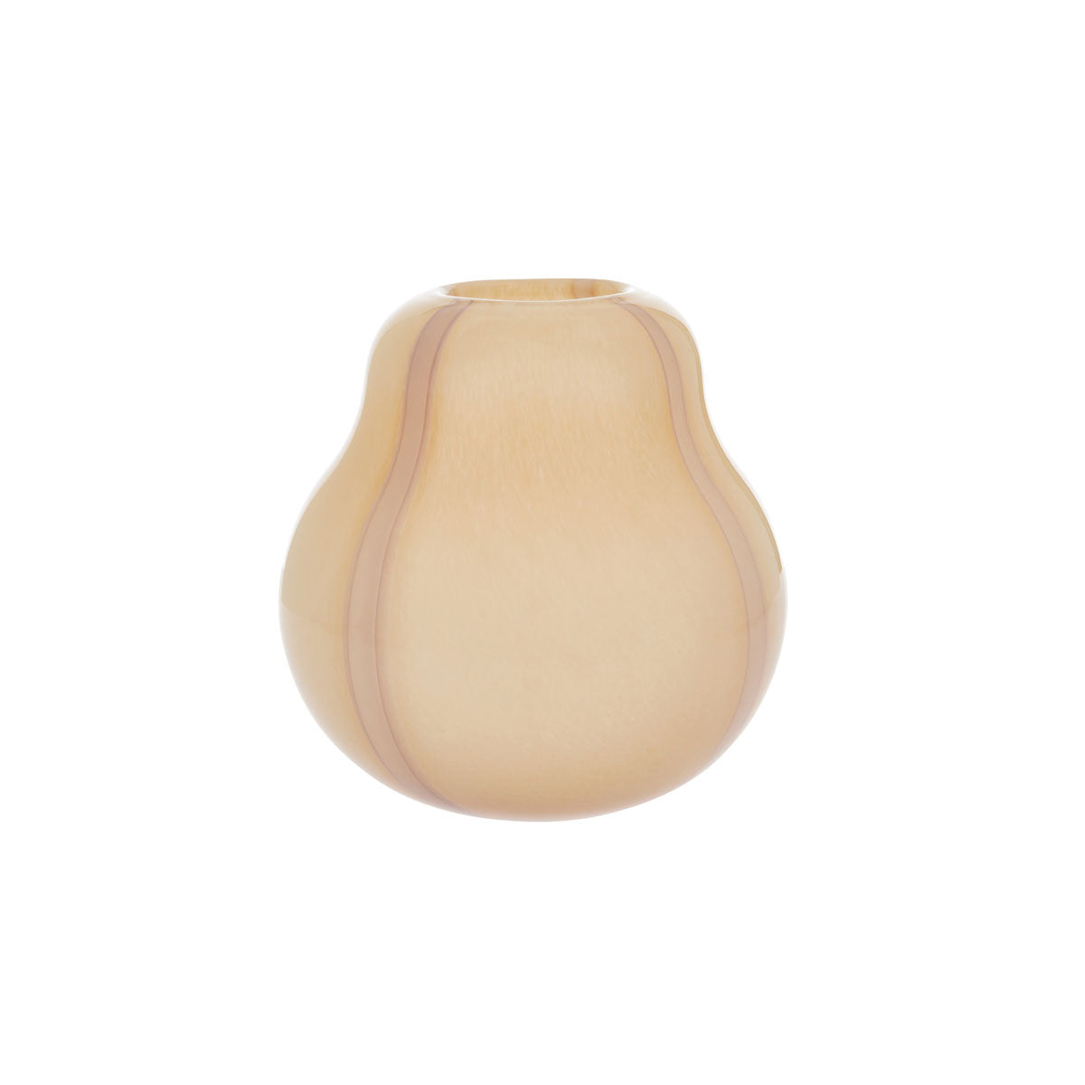 Kojo Vase Klein Glas Mehrfarbig