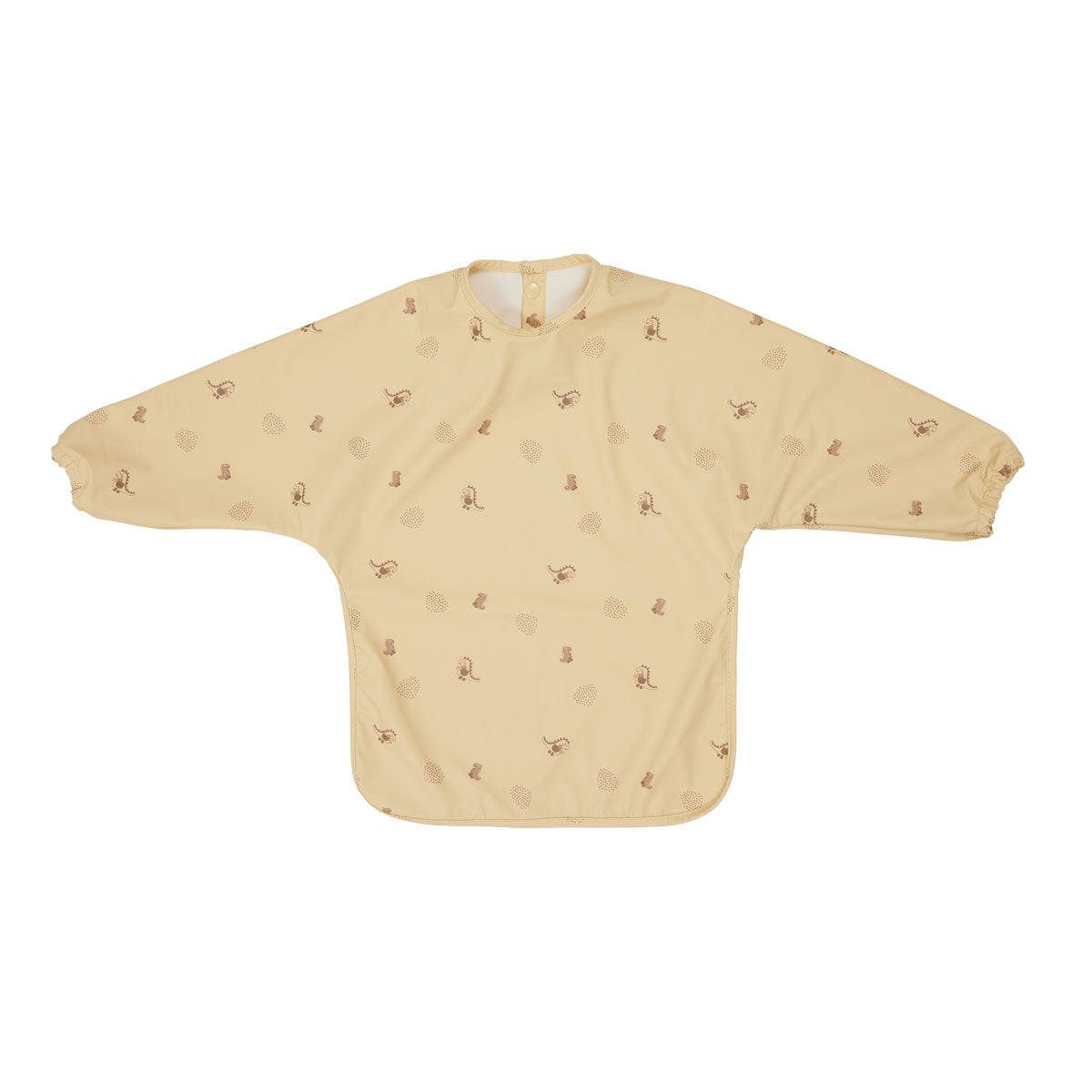 Dino Lätzchen Polyester Creme