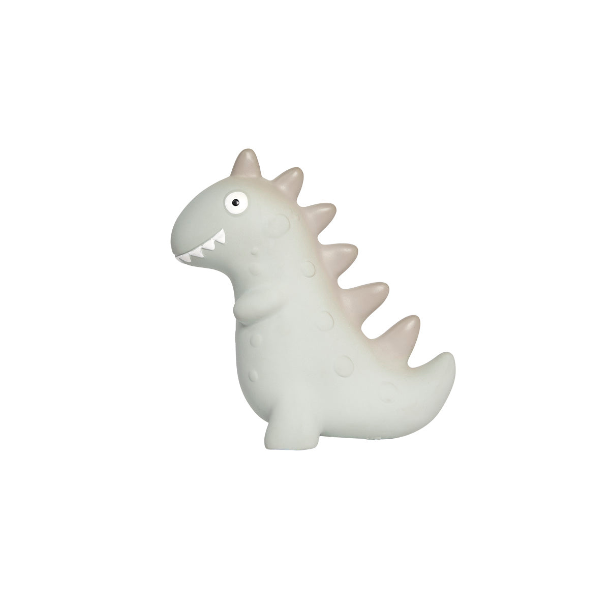 Dino Beißring Gummi Grau