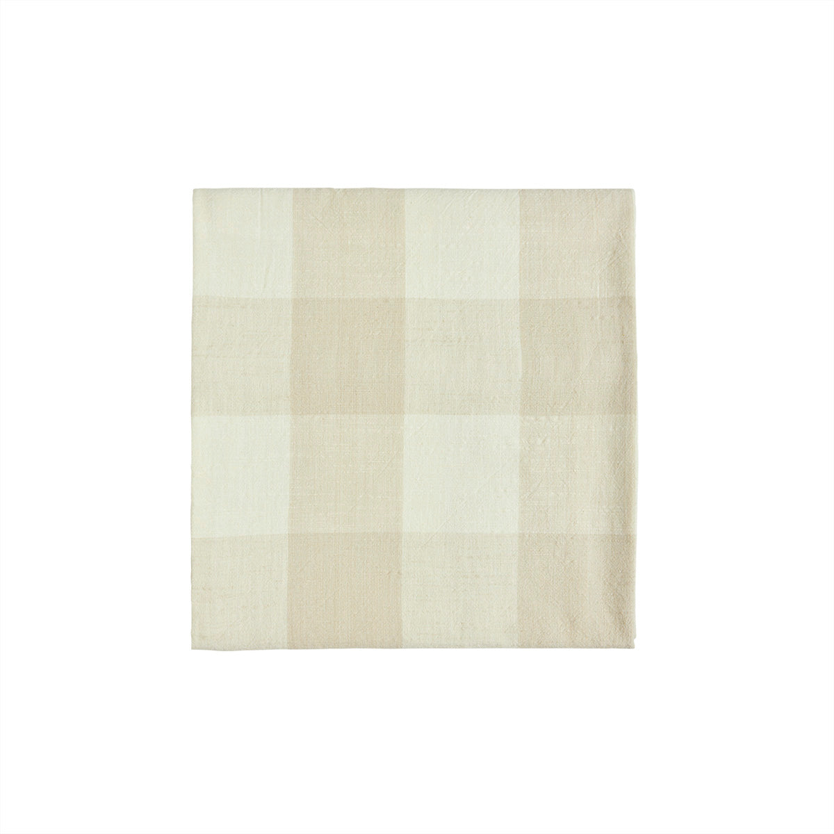 Schach Tischdecke Bio-Baumwolle Clay 200x140 cm