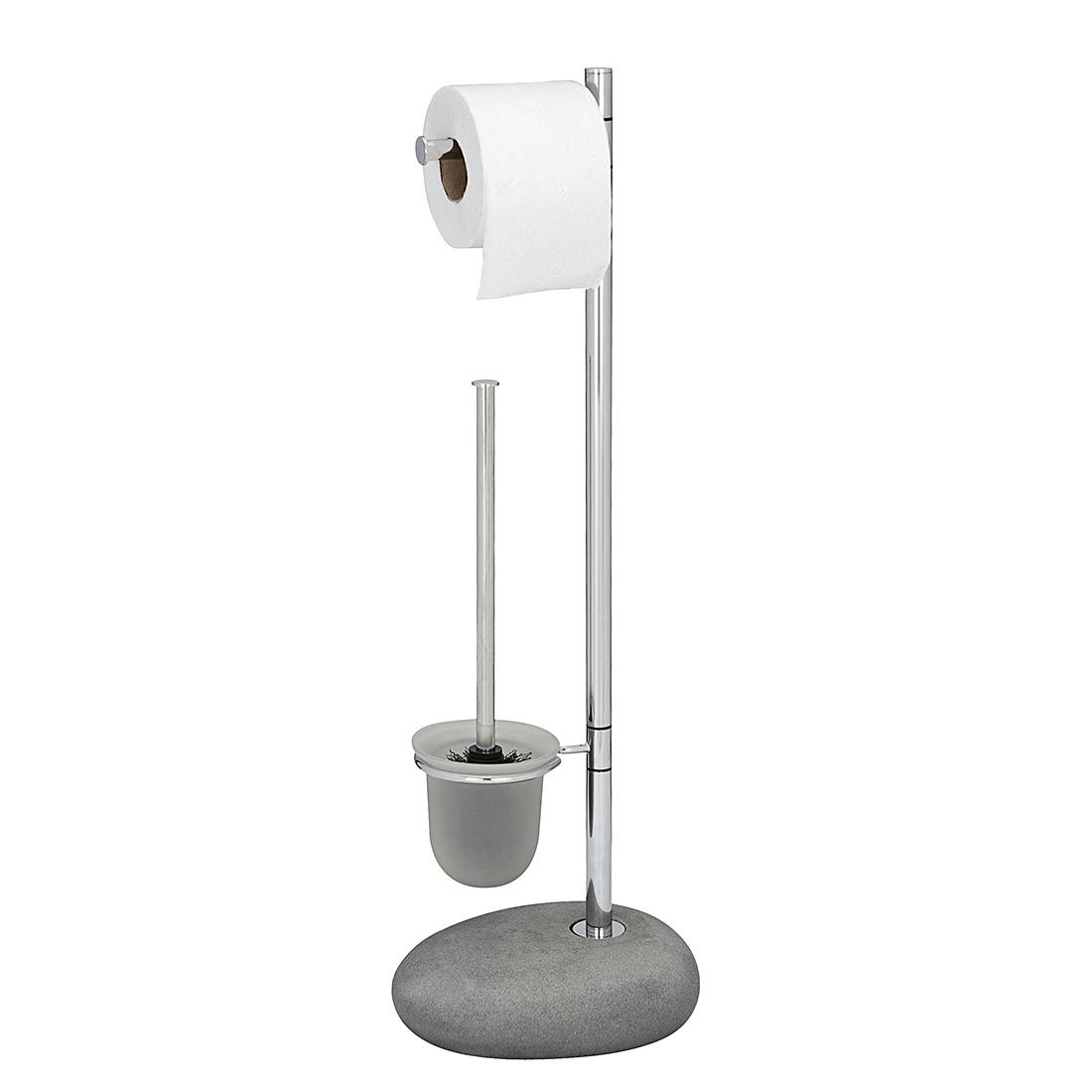 WC-Garnitur Pepple Steingrau