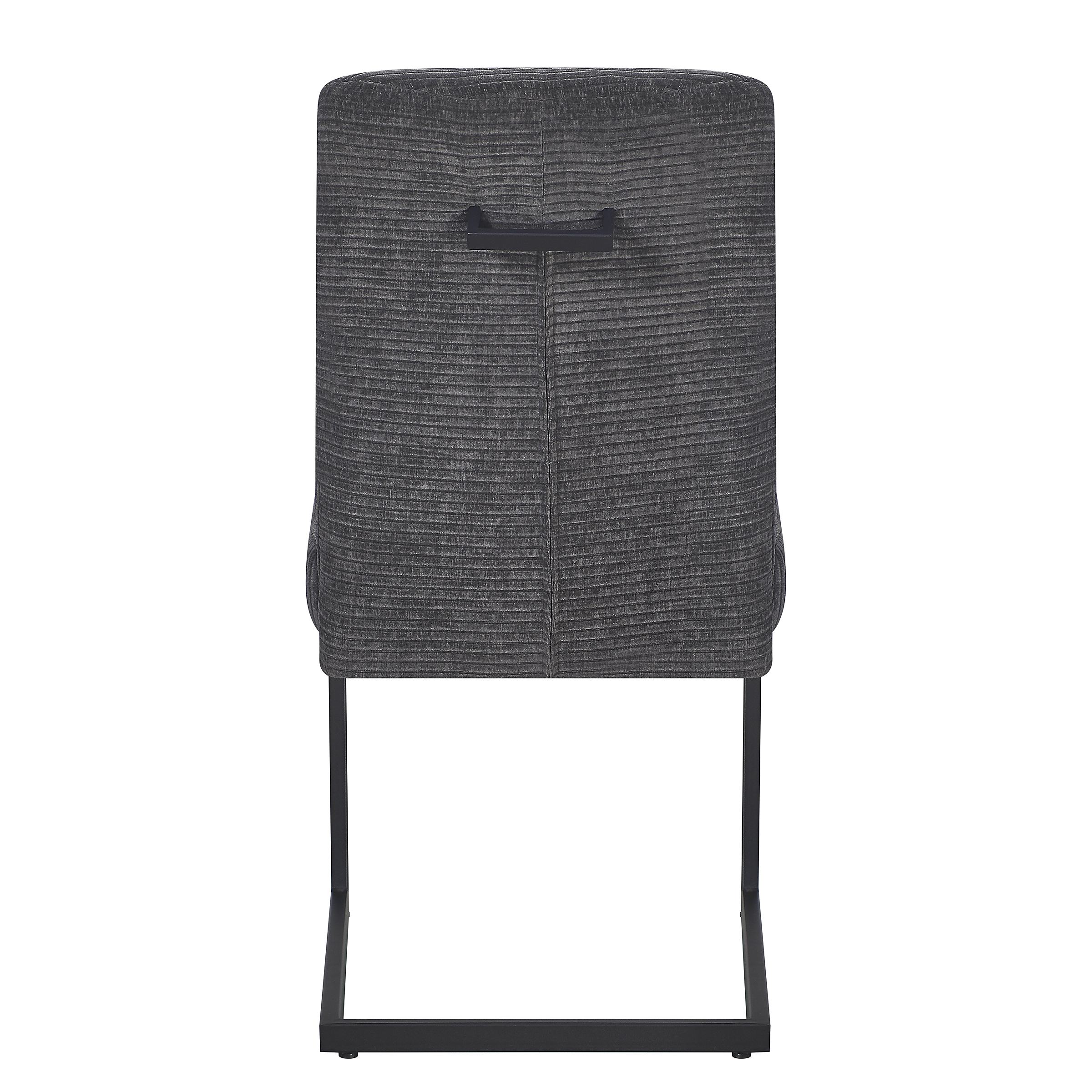 Polsterstuhl PAMALU 2er-Set Grau