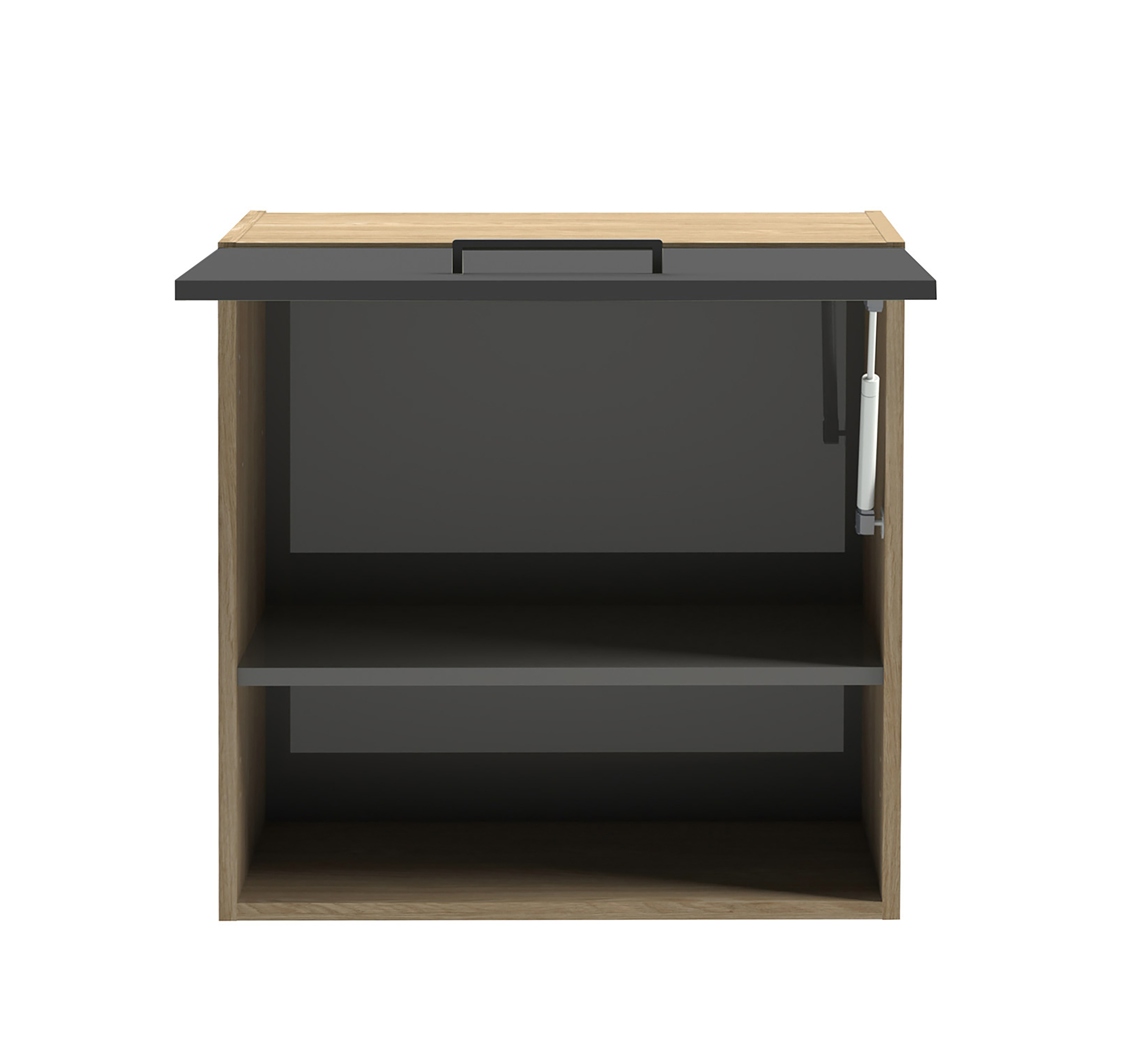 Hängeschrank Kolari 1 Klappe Anthrazit