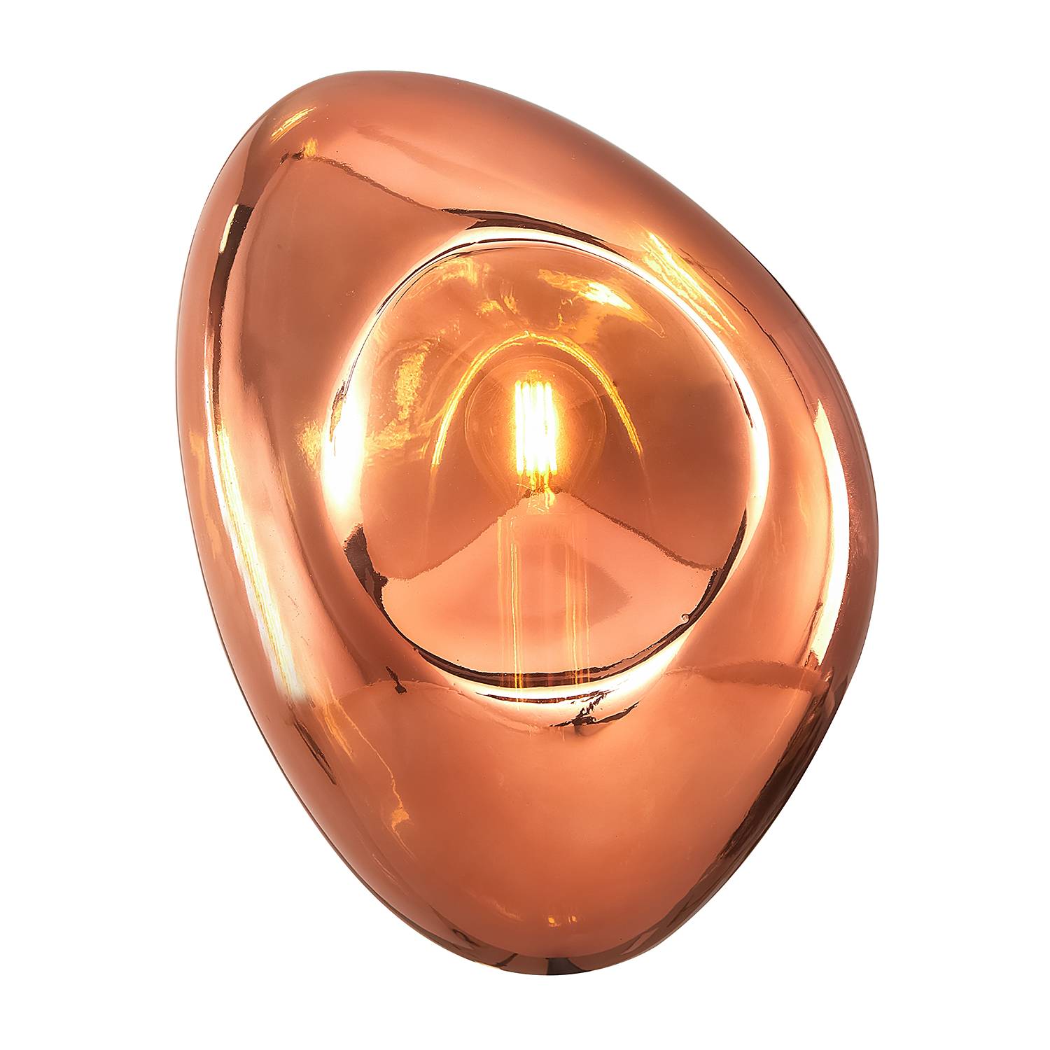 Wandleuchte Mabell Typ A Farbglas / Metall 1-flammig