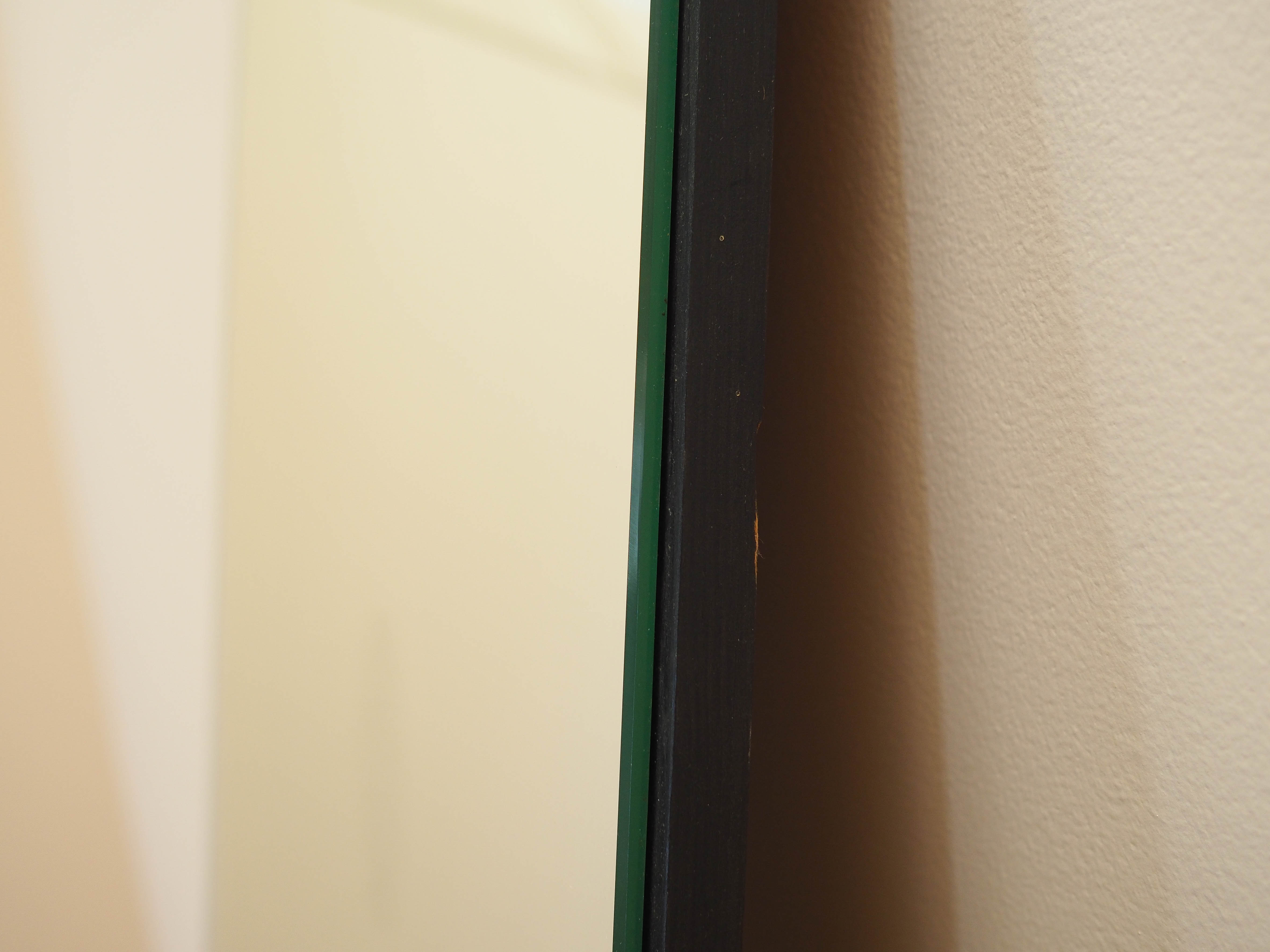 Mirror in wooden frame 1970s