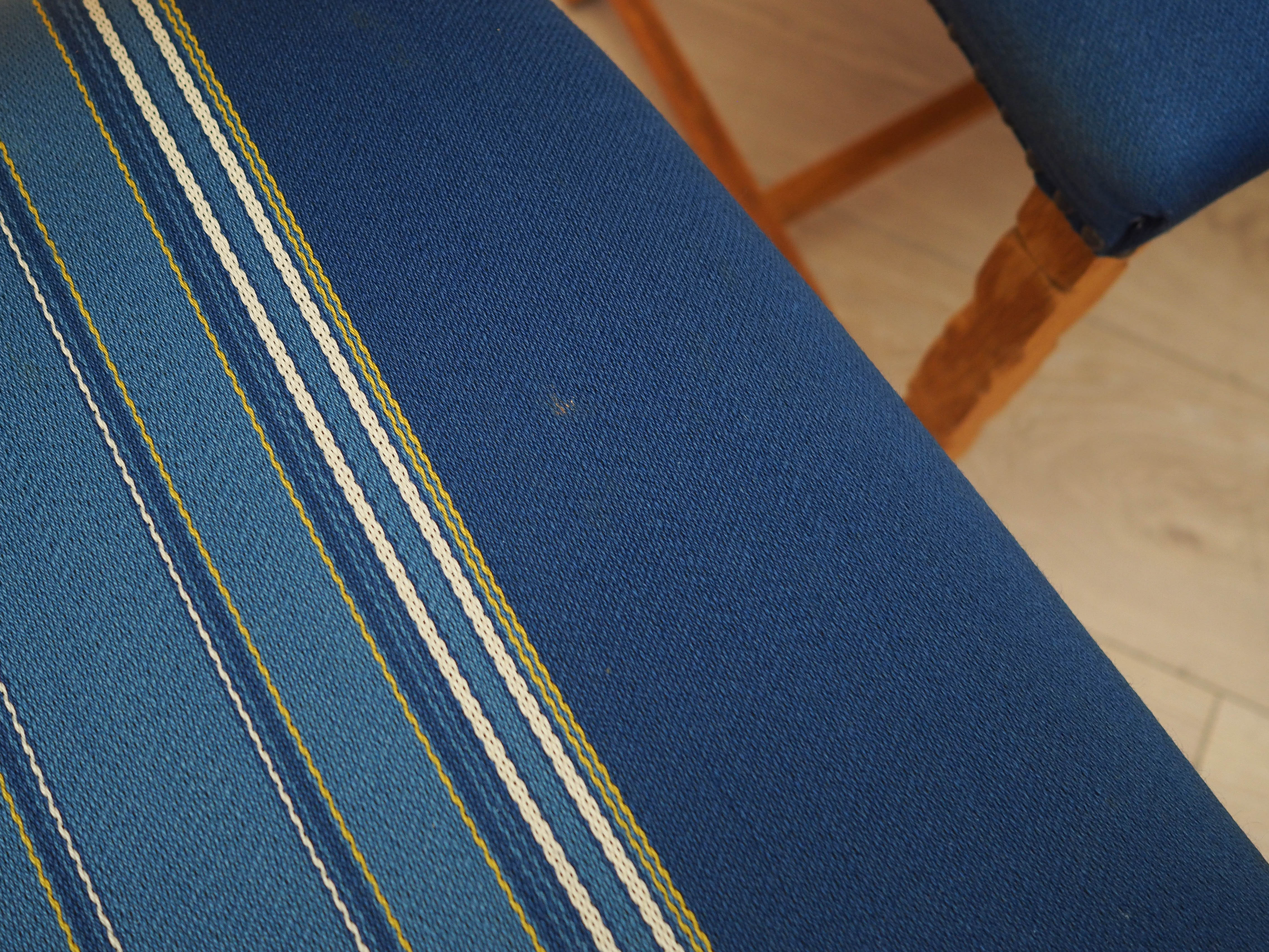 Set of six oak chairs 1960s