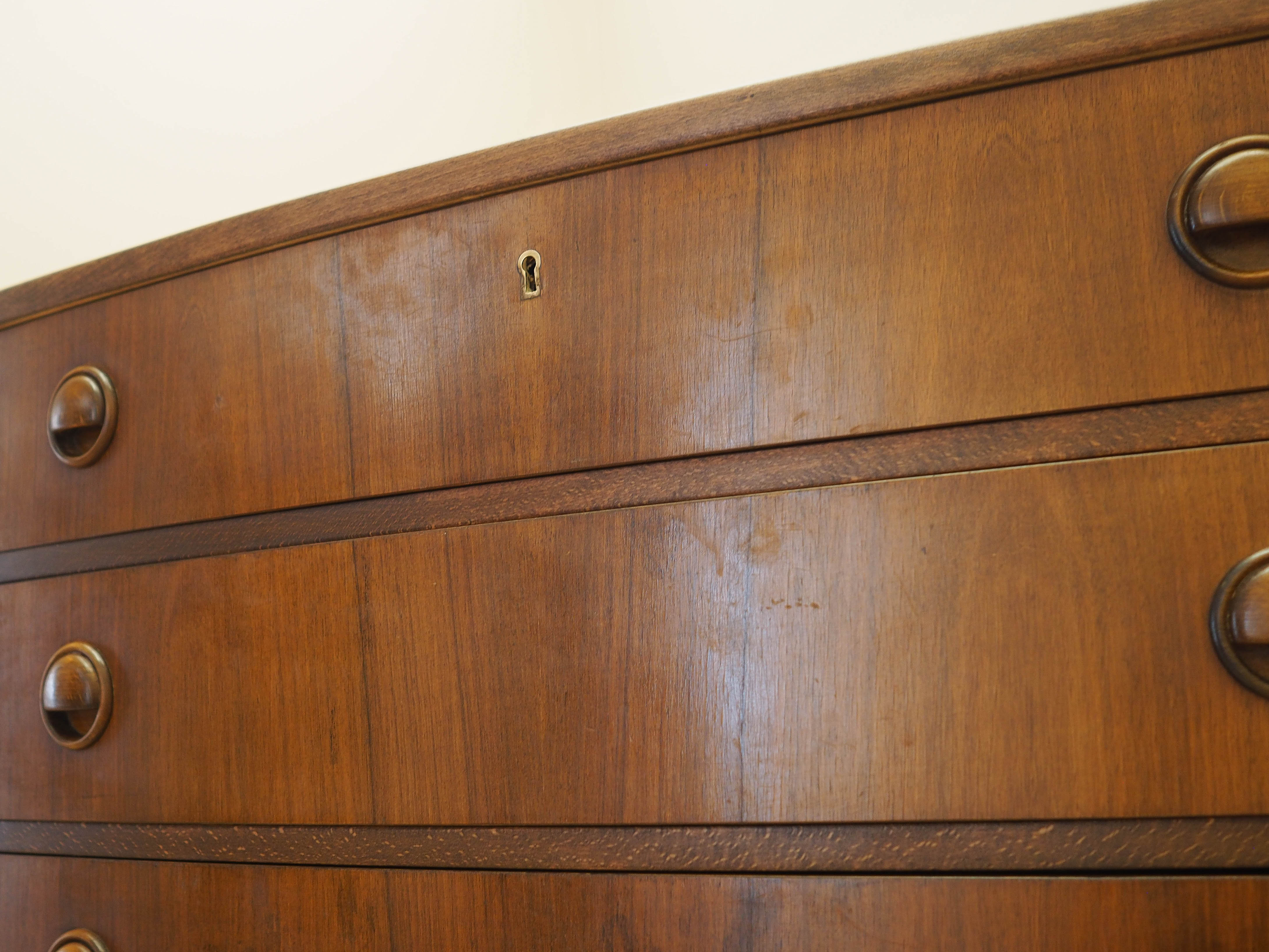 Walnut Chest of Drawers 1960s