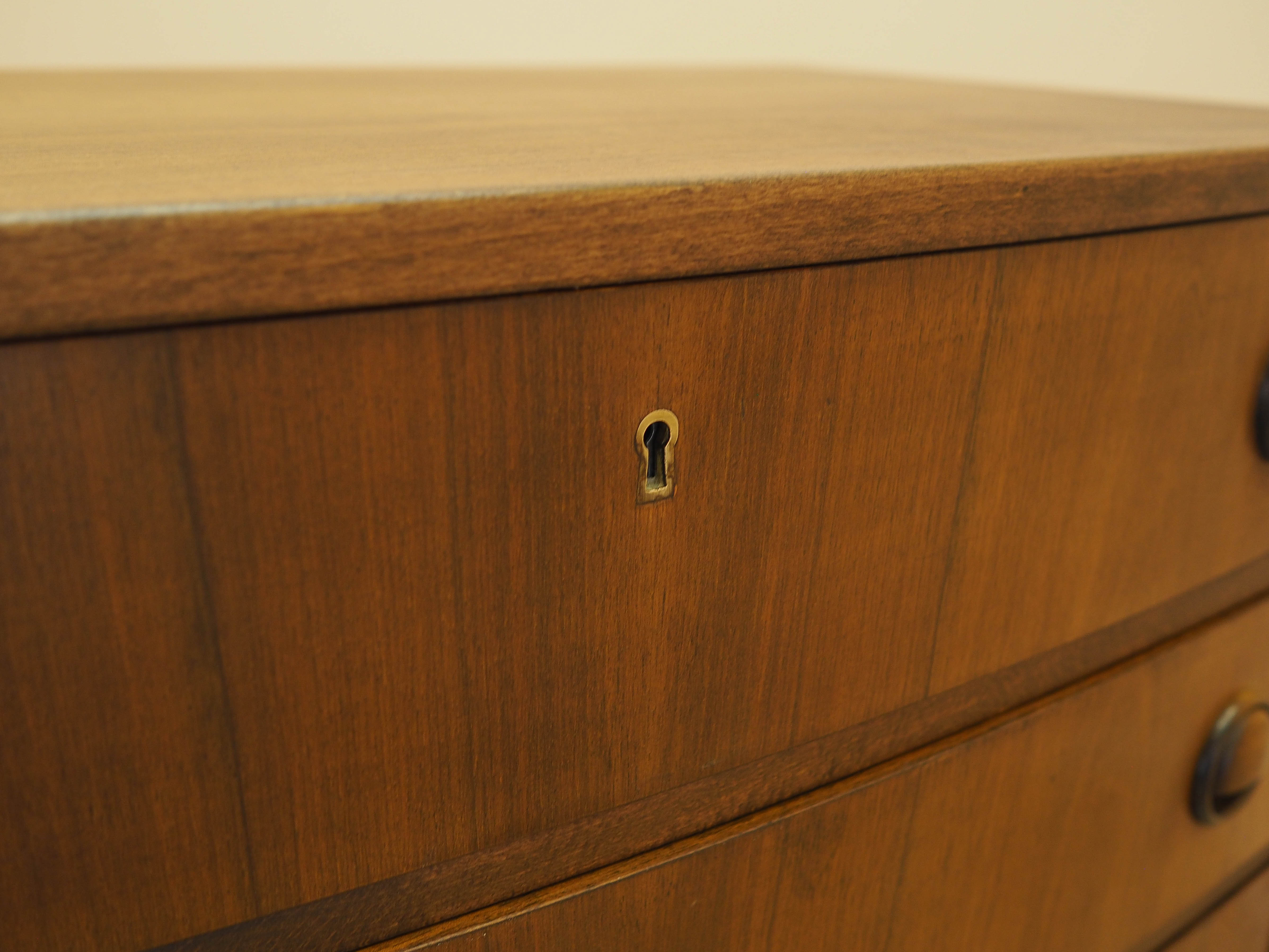 Walnut Chest of Drawers 1960s