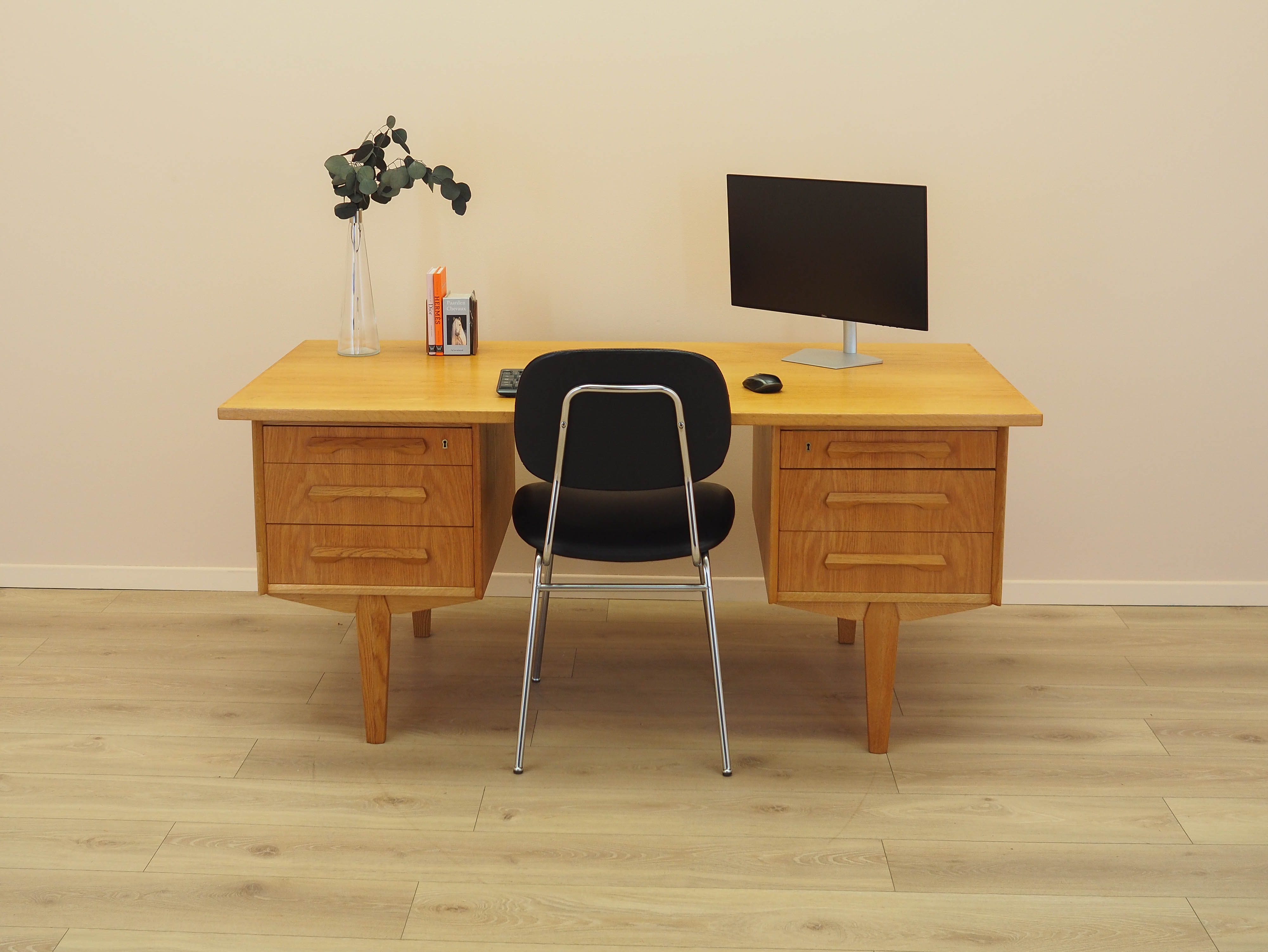 Oak desk 1960s