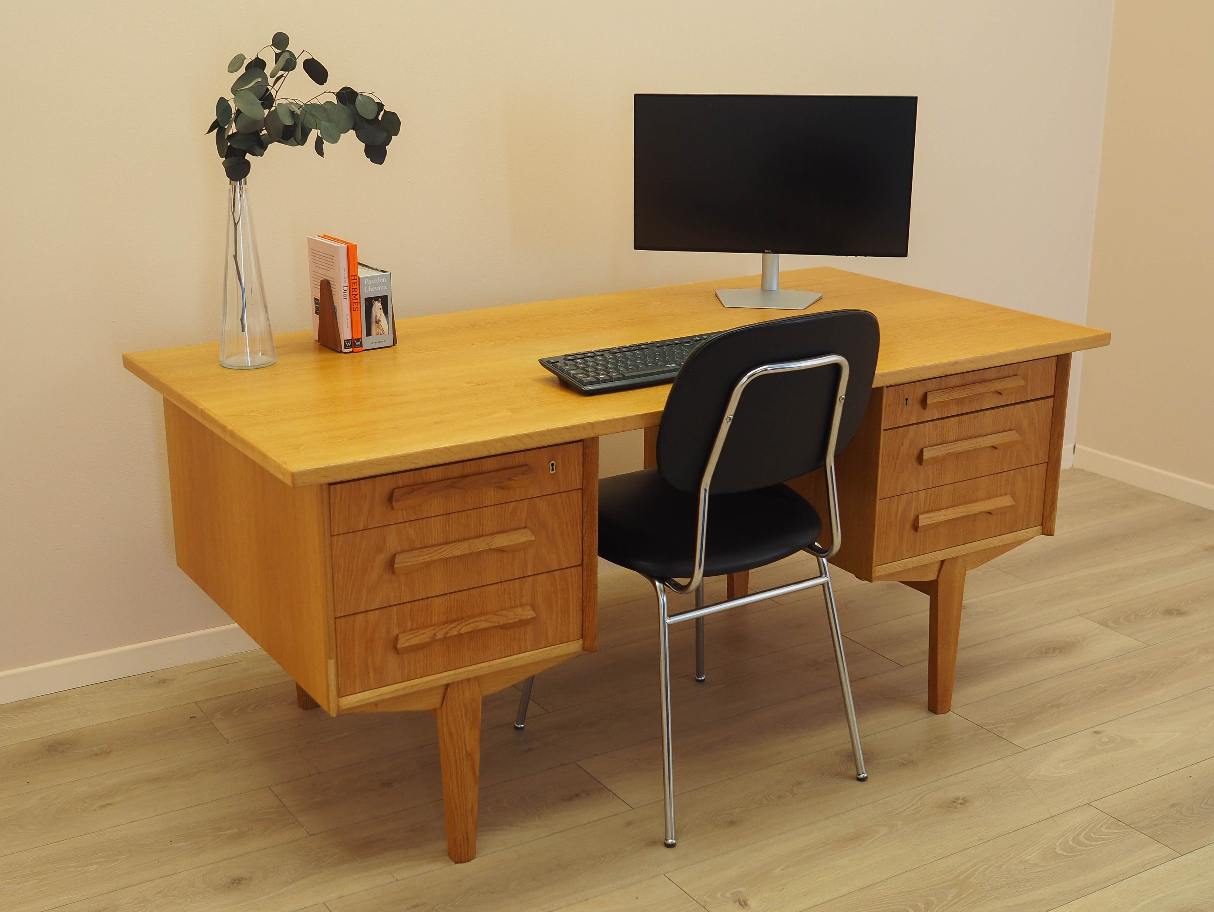 Oak desk 1960s