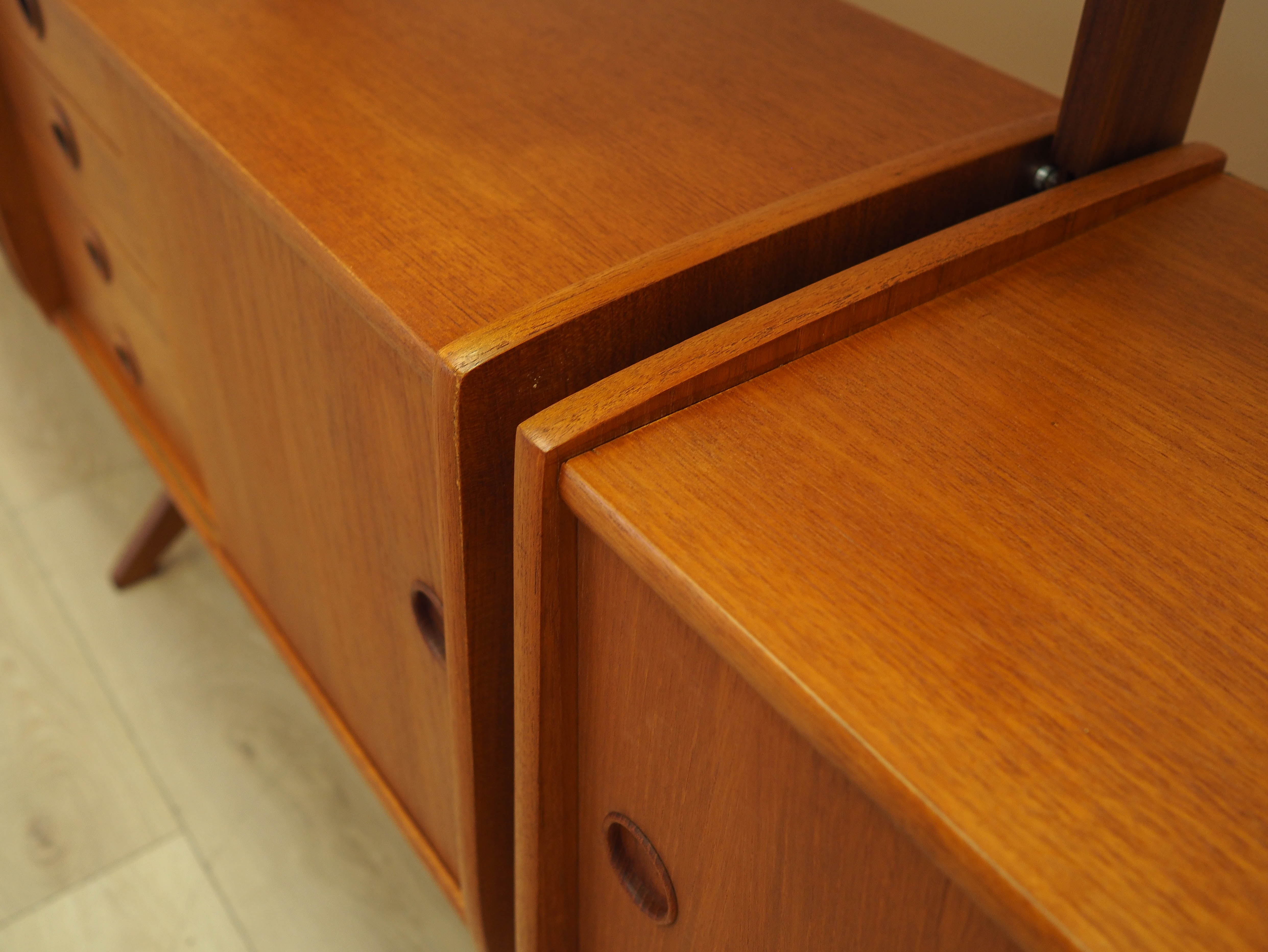 Modular teak shelving system 1960s