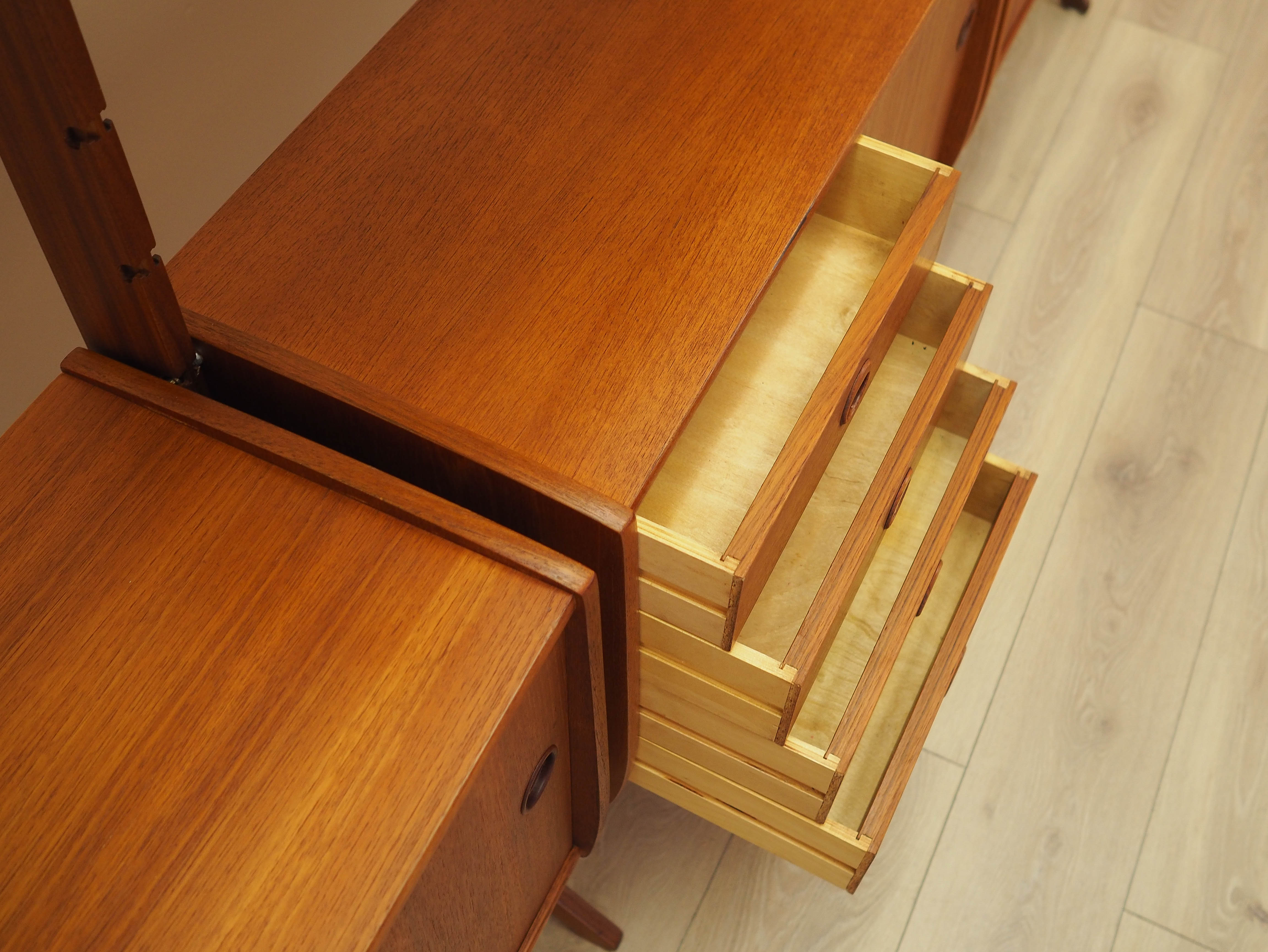 Modulares Regalsystem aus Teak 1960er Jahre