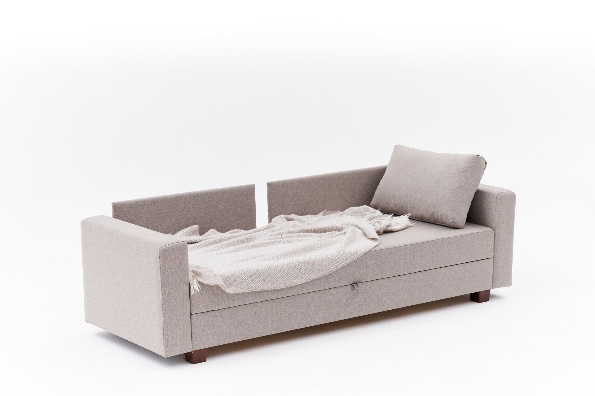 Aly Sofa Bed 3-Seater Beige