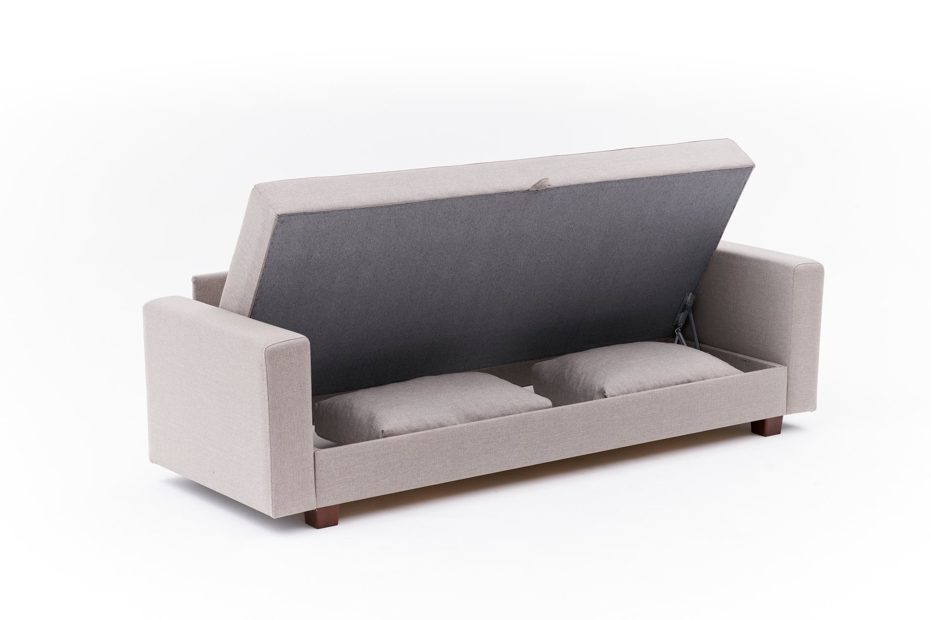Aly Sofa Bed 3-Seater Beige