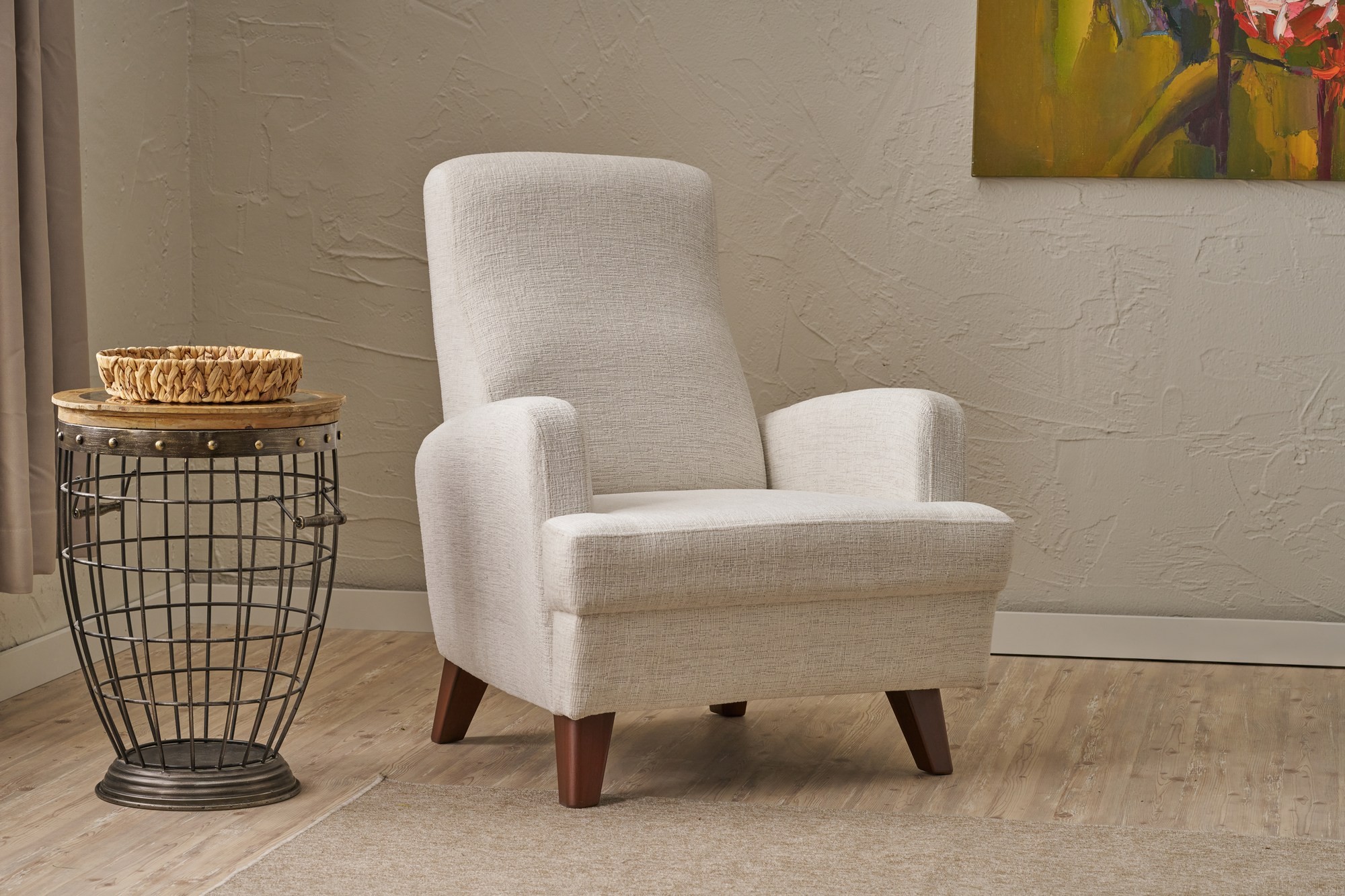 Poltrona Kana color crema