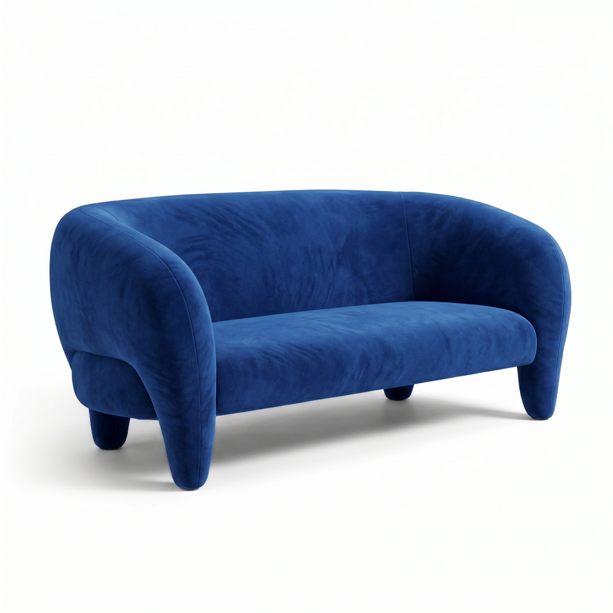 Jill Sofa 2,5-Sitzer Velour Lux Blue