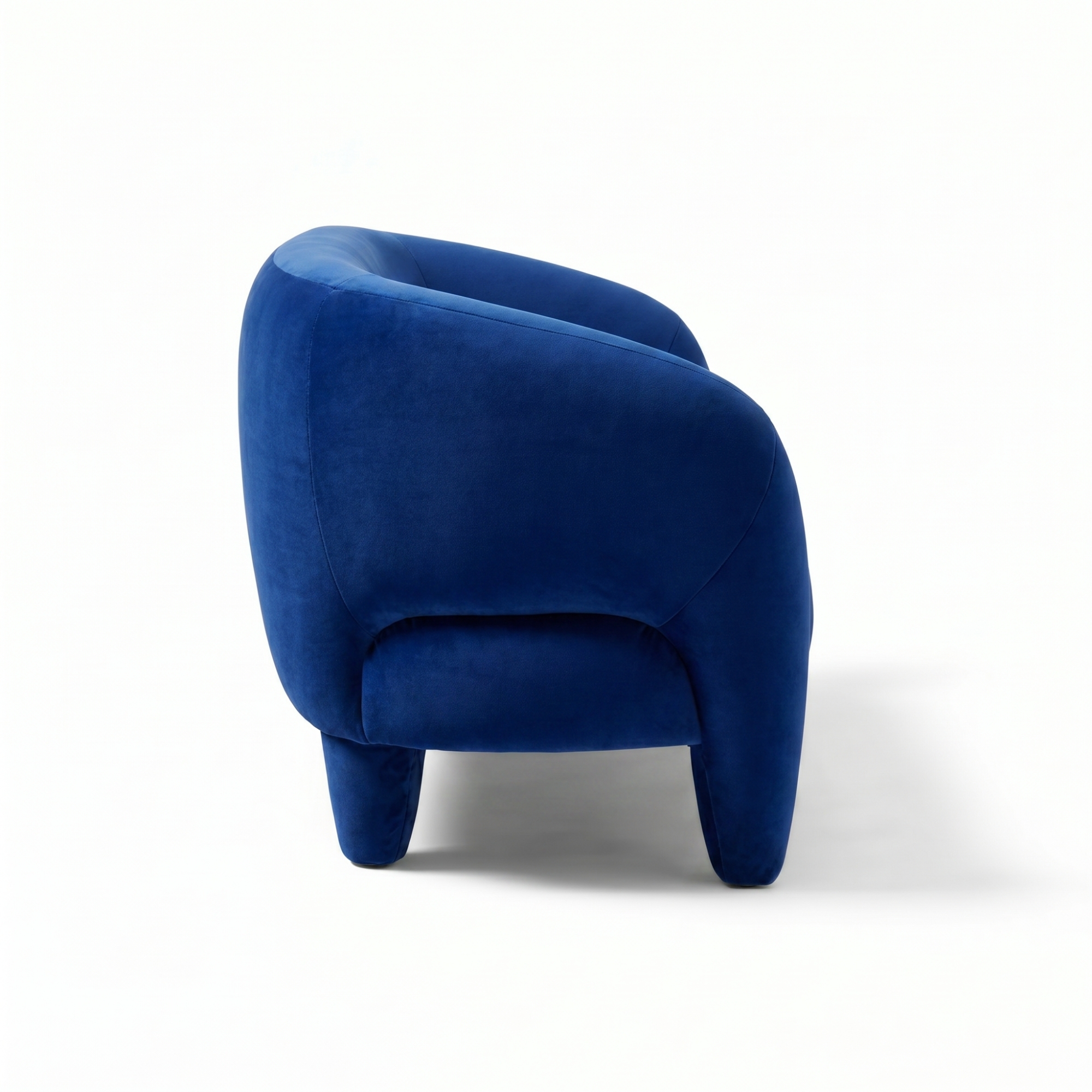 Jill Sofa 2,5-Sitzer Velour Lux Blue