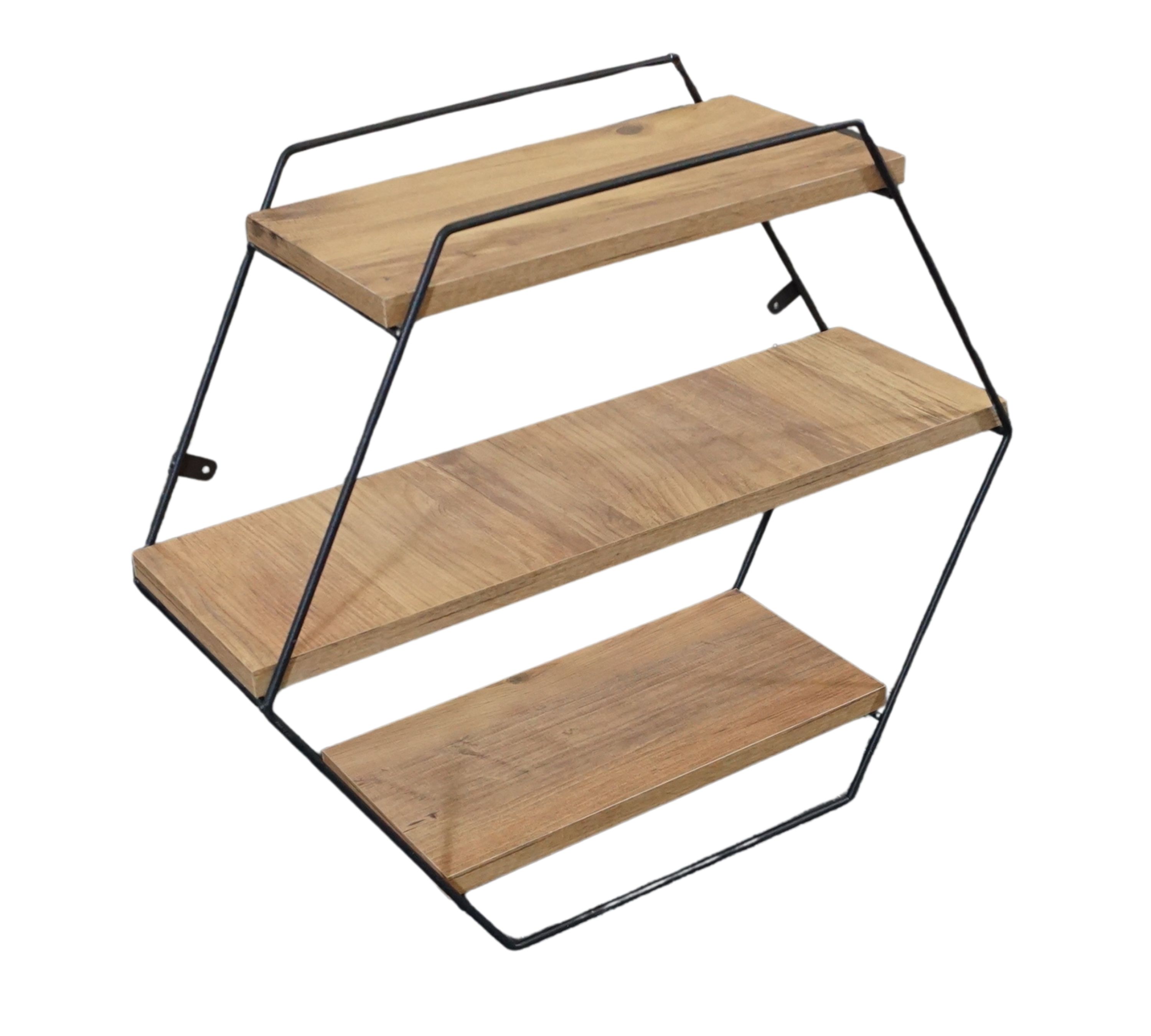 Azra Wall shelf wood veneer