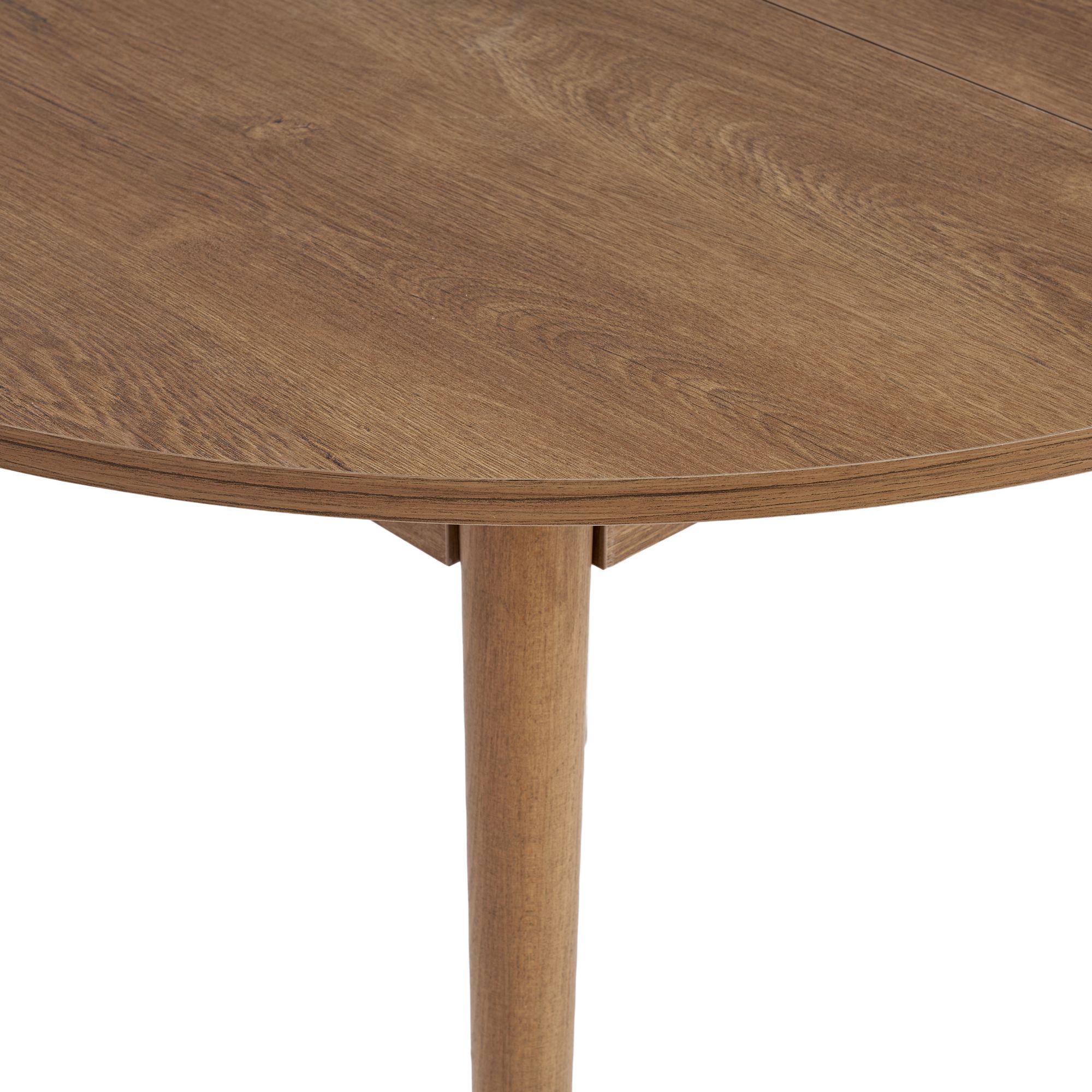 Viona Tisch Ausziehbar Braun Ø 100cm