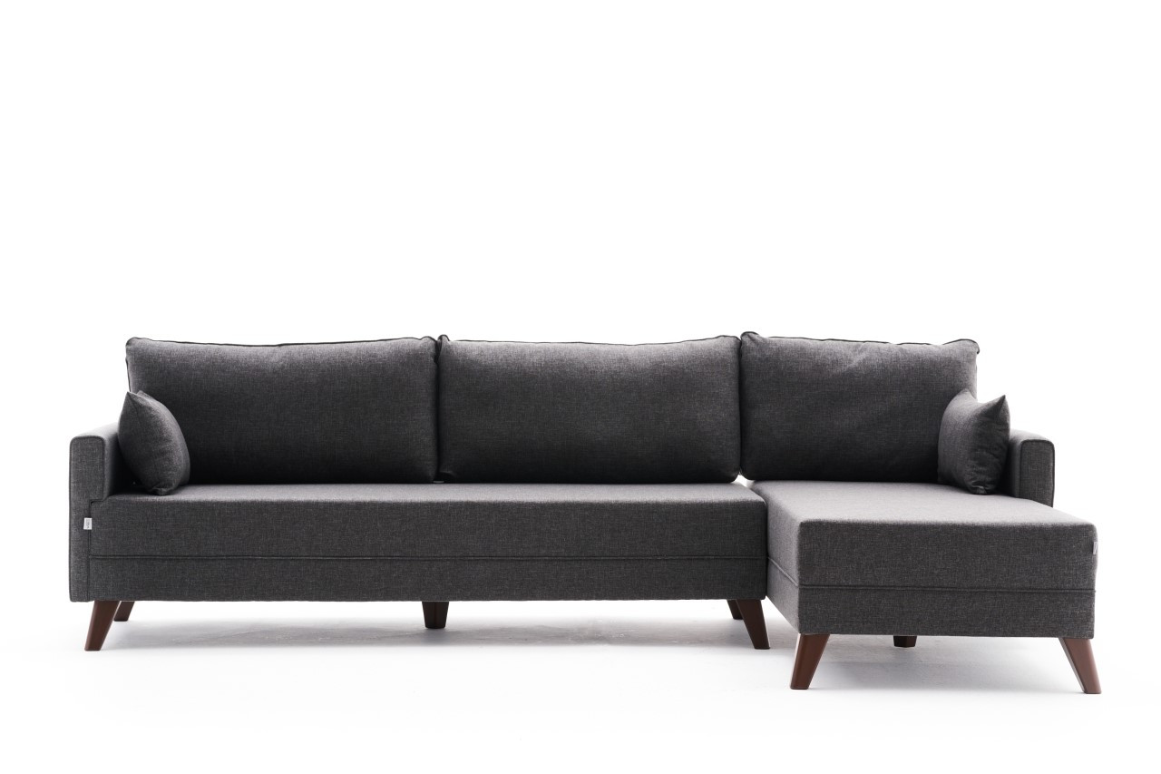 Bella Sofa Chaise Lounge Right Anthracite