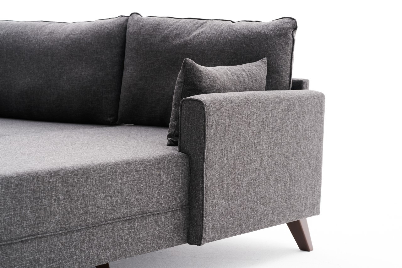 Bella Sofa Chaise Lounge Right Anthracite