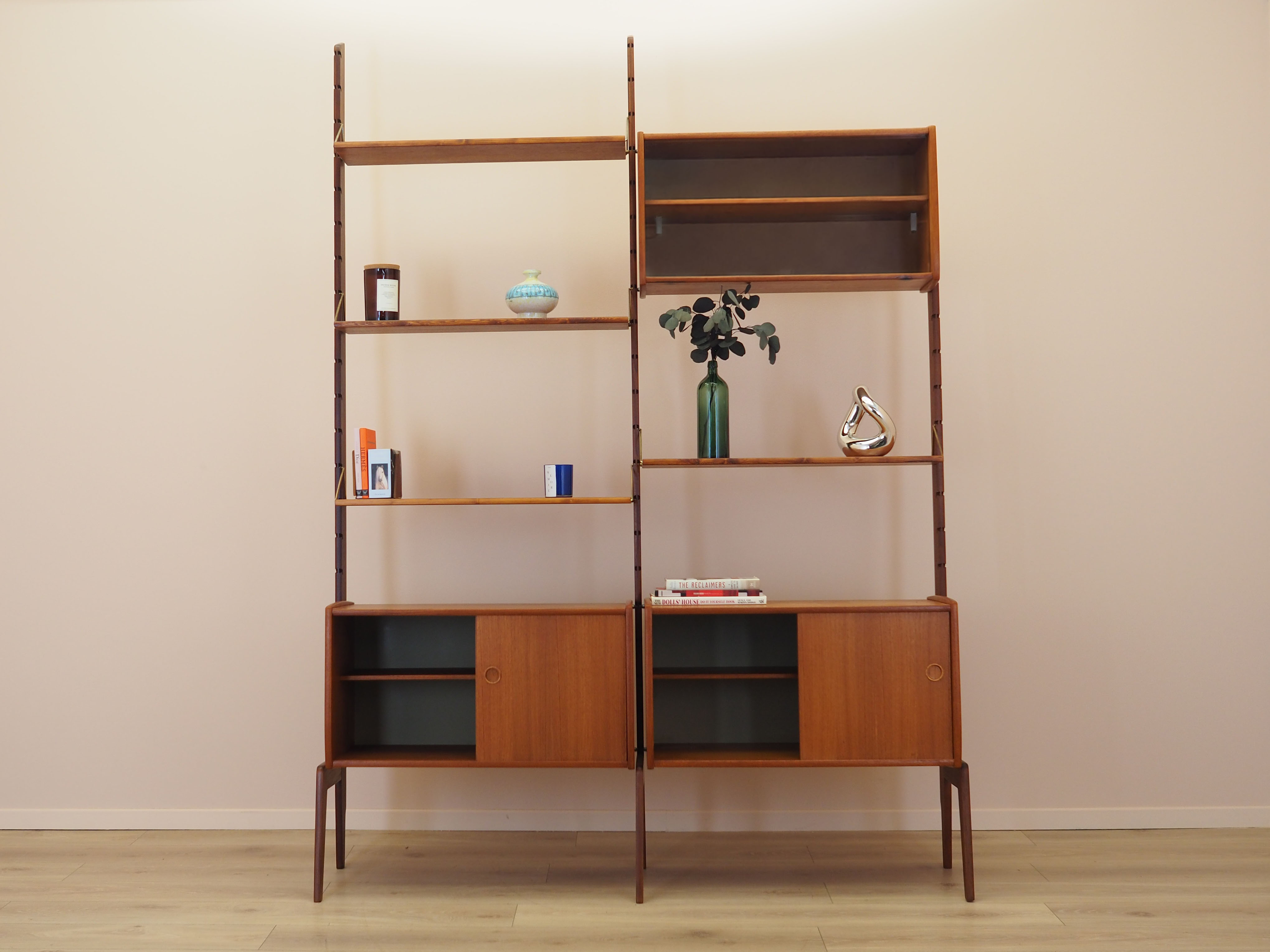 Teak shelving system 1960s
