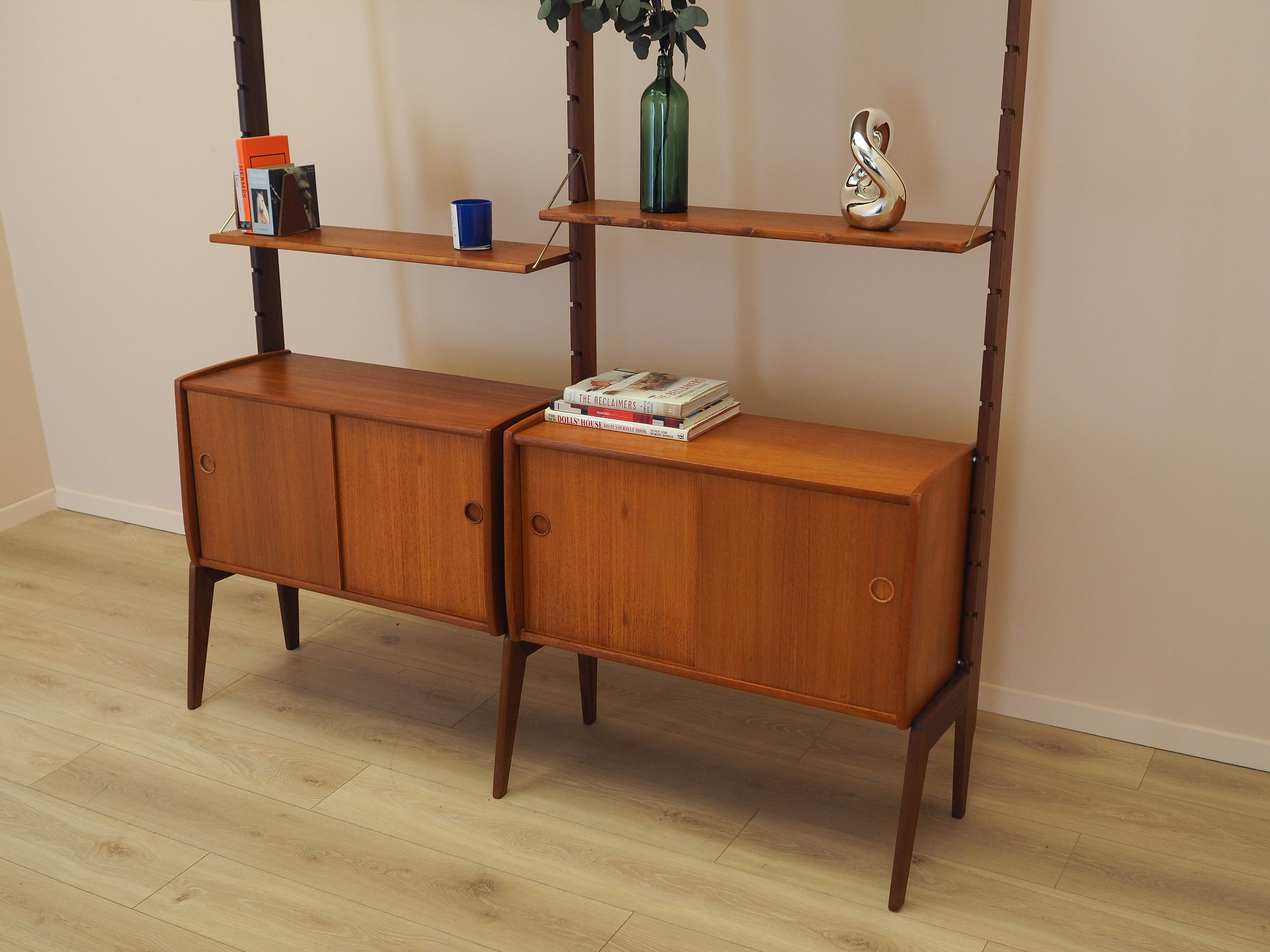 Teak shelving system 1960s