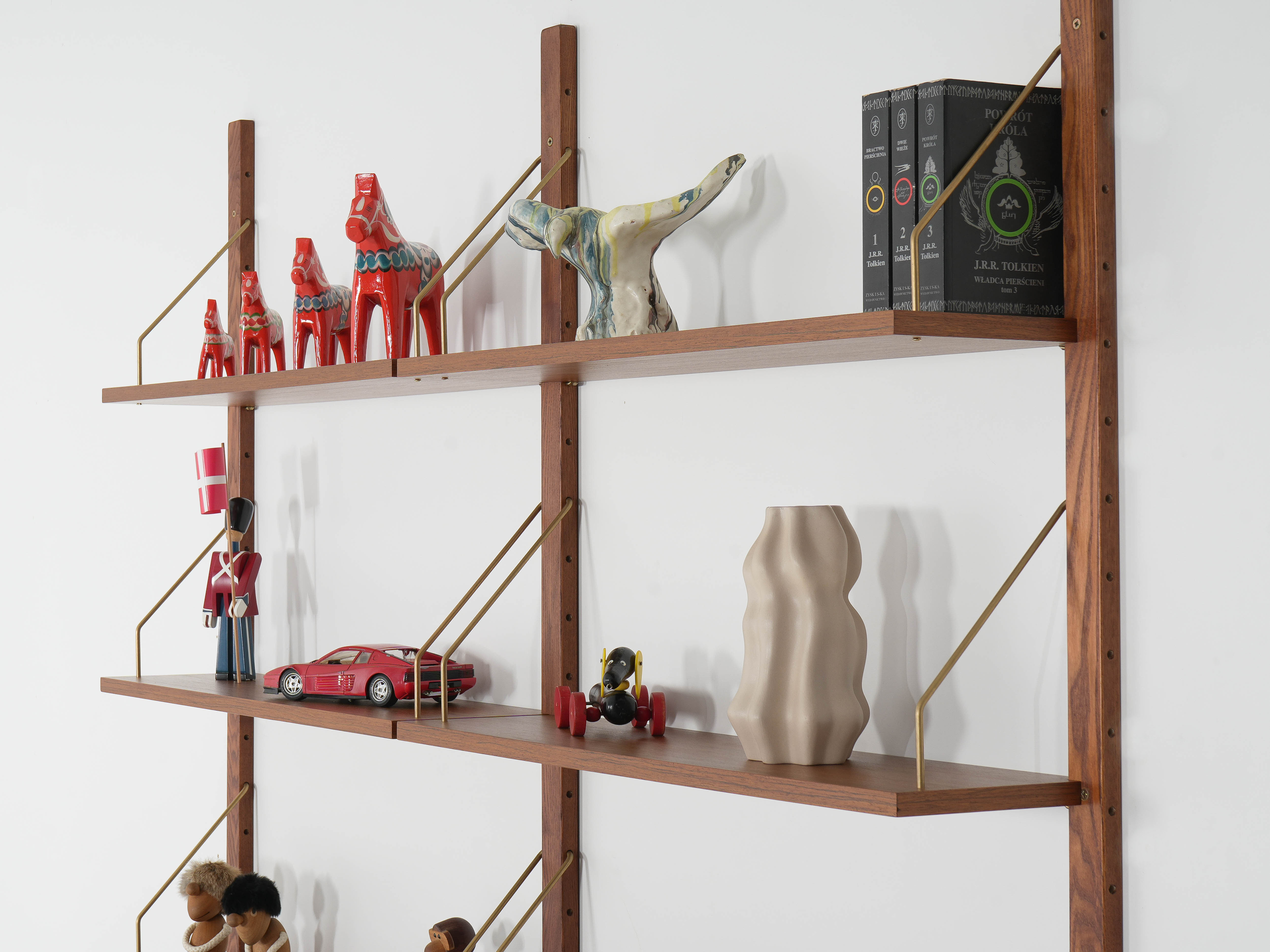 Teak shelving system 1960s