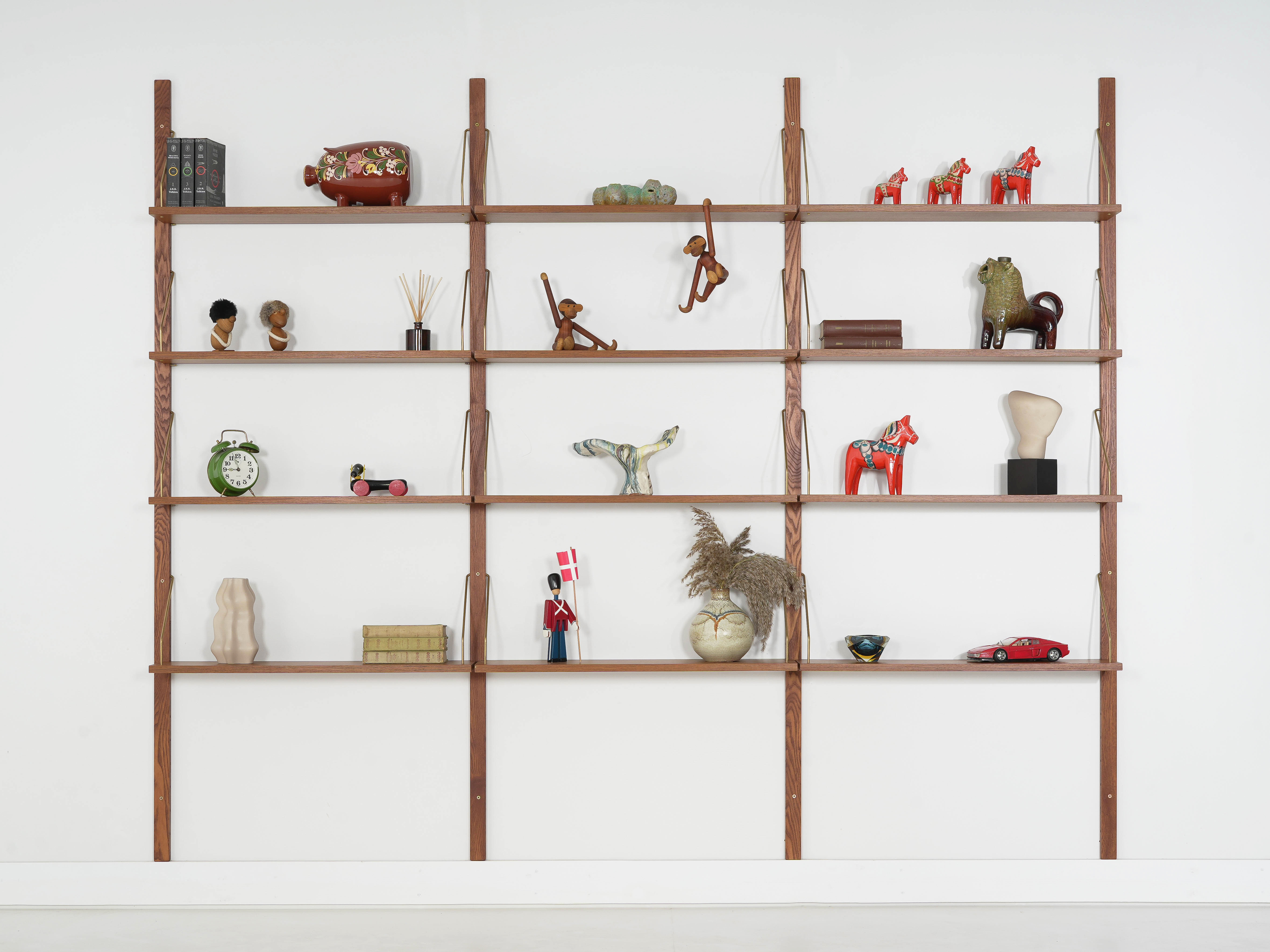 Modular Teak Shelving System 1970s