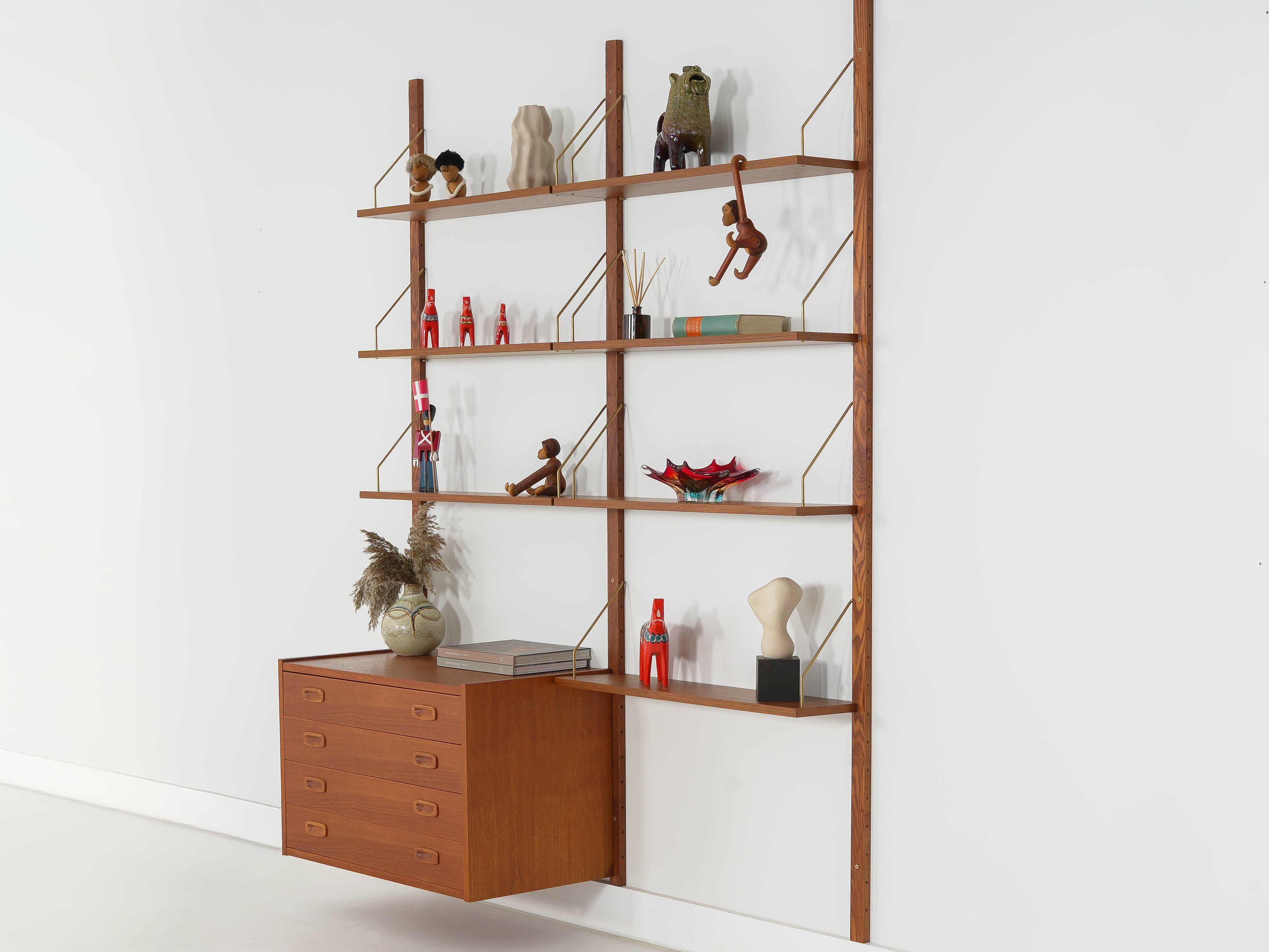 Teak Bookshelf PS System 1960s